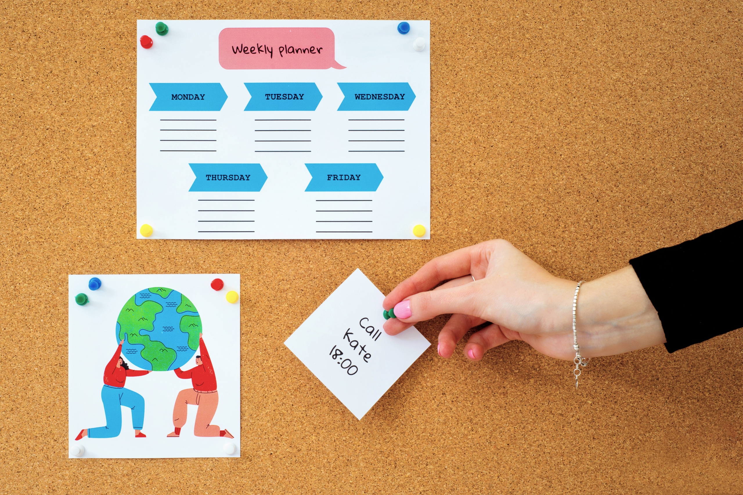 Tablica korkowa 80x60 cm 60x80 rama drewniana MemoBe tablica ogłoszeń Stan opakowania oryginalne