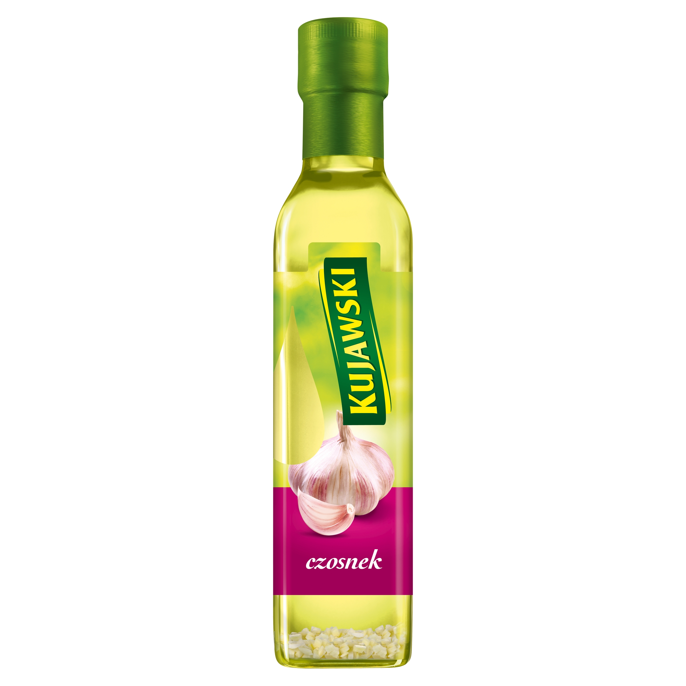 Levně 5X Kujawski řepkový olej s česnekem 250 ml