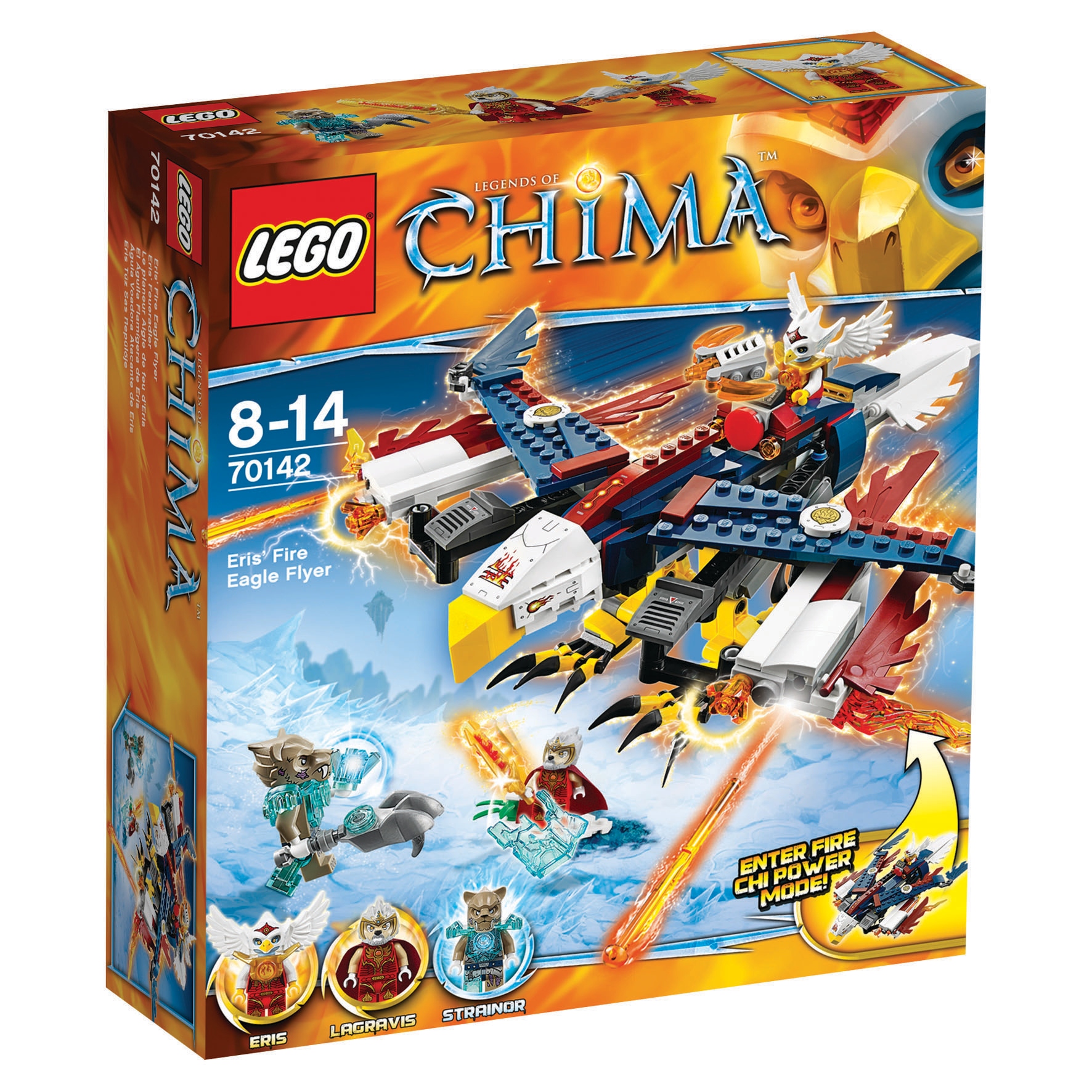 Lego Legends of Chima 70142 Ohnivý vůz Eris Unikát 2014