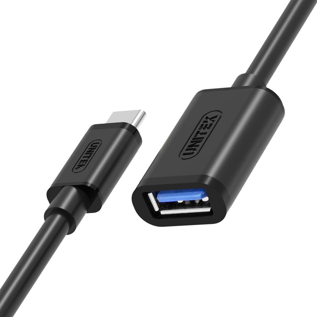 Unitek adapter Usb Typ-C do Usb Af 0,15m