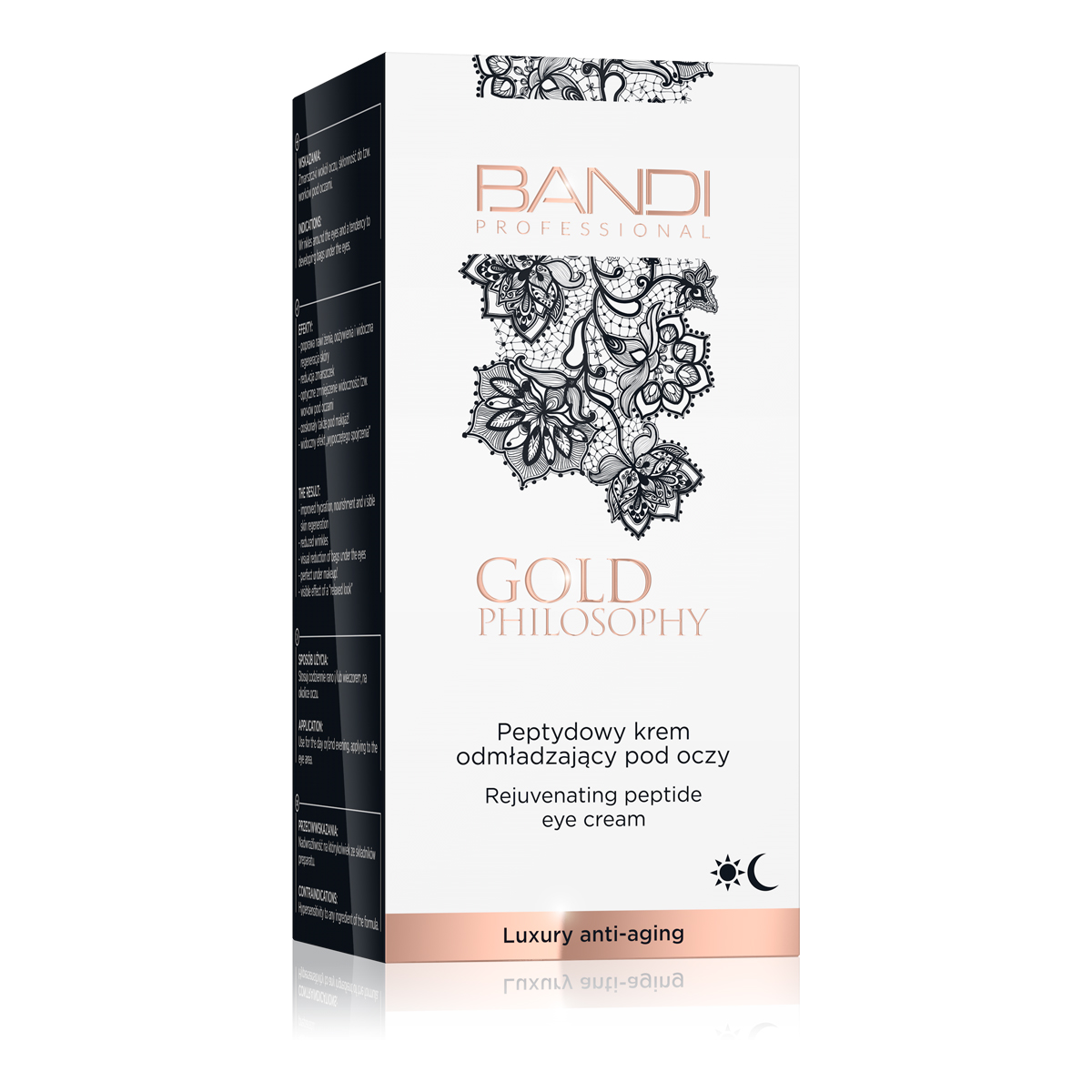 Bandi Gold Philosophy Peptydowy krem odmładzający pod oczy 30 ml