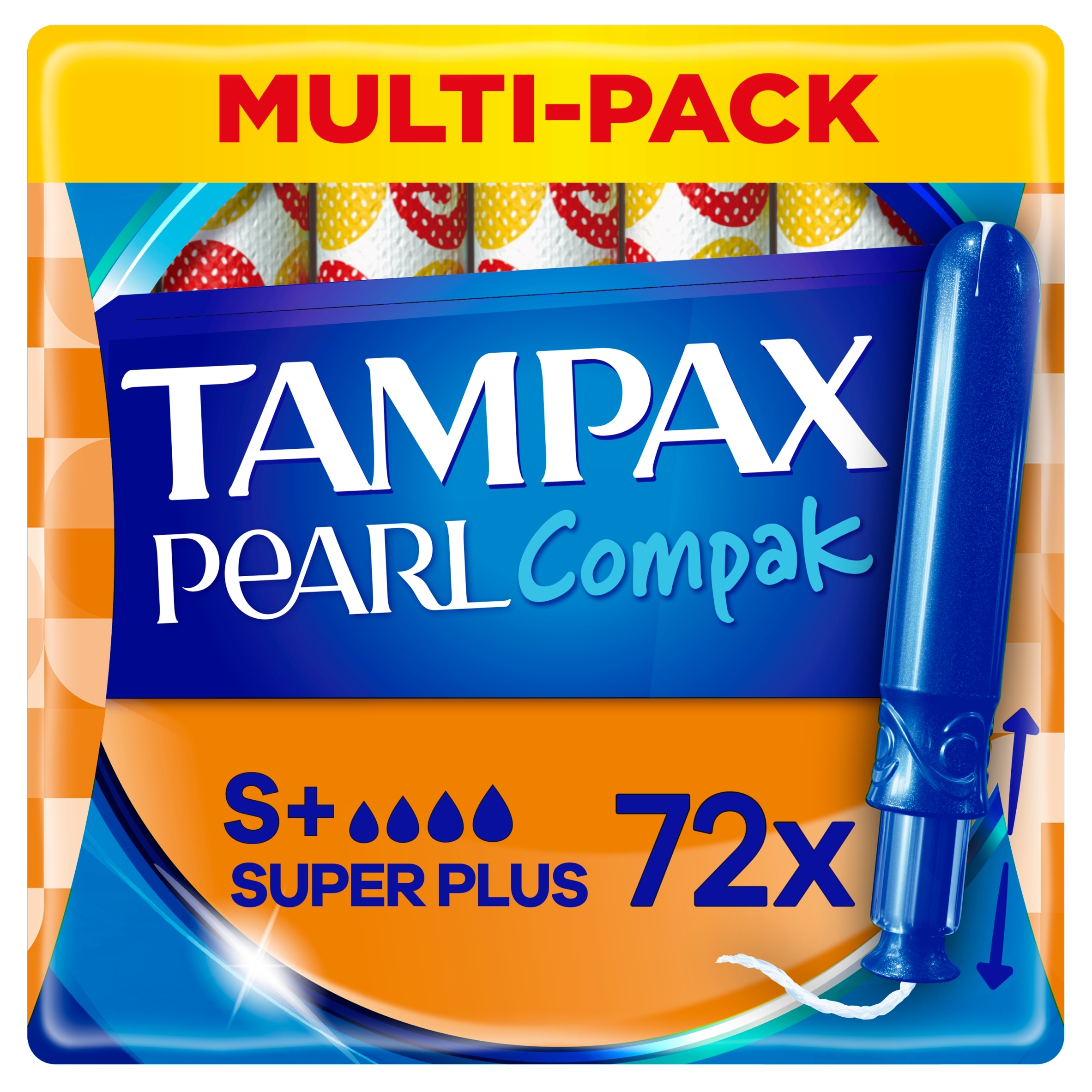 

Tampax Compak Plus Tampony z aplikatorem x72