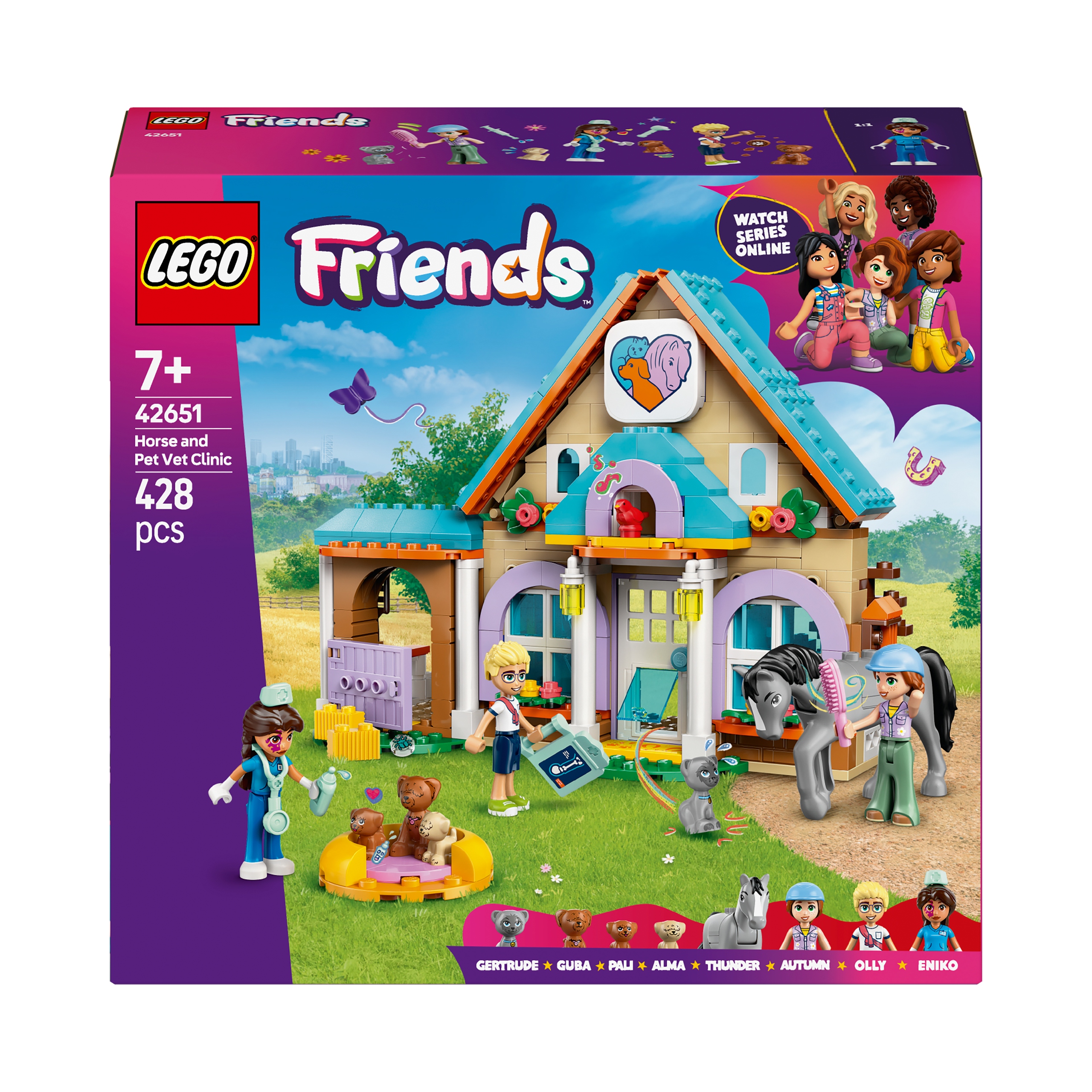 Lego Friends 42651 Kůň A Léčebna Pro Zvířata