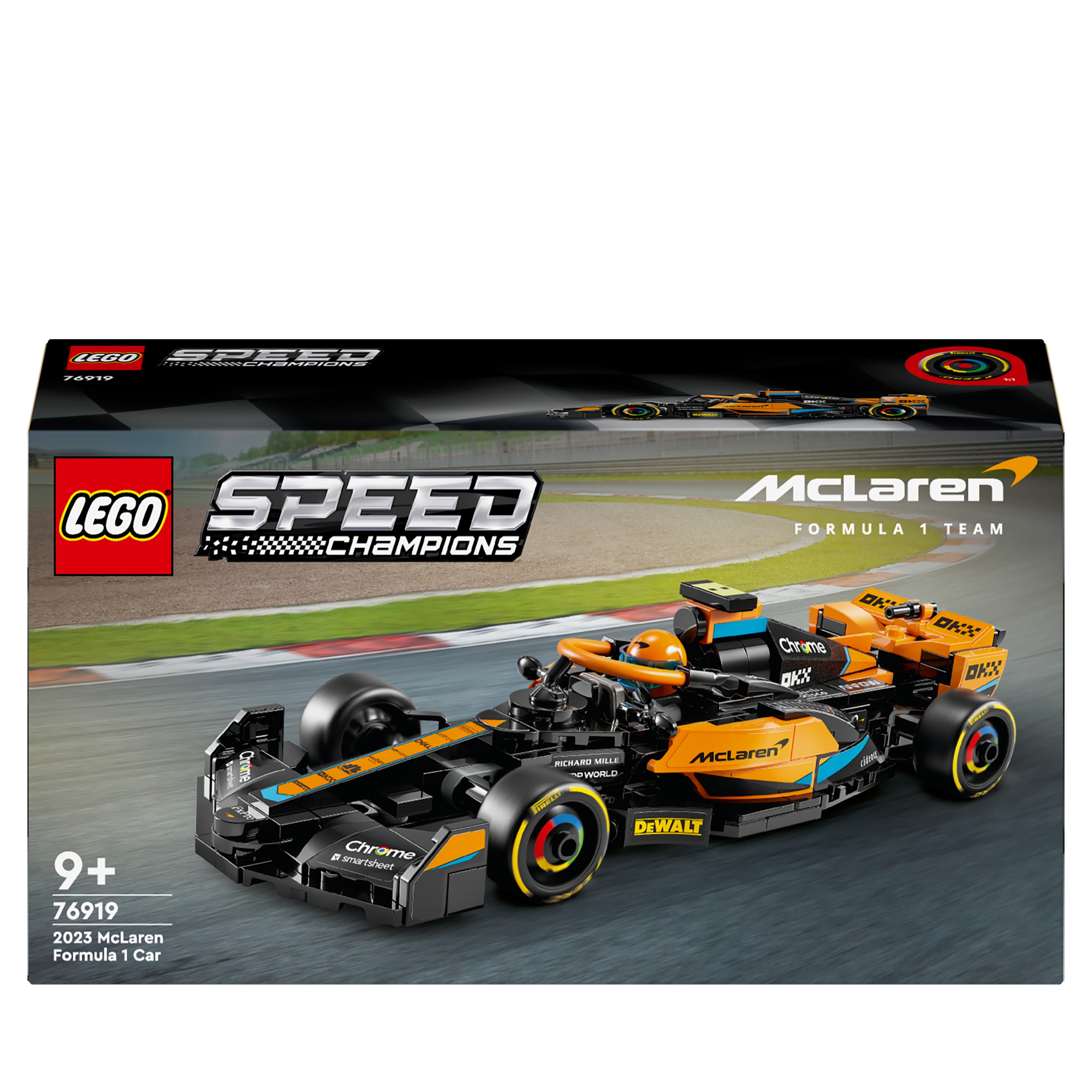 Lego Speed Champions 76919 Závodní auto McLaren Formule 1 verze 2023