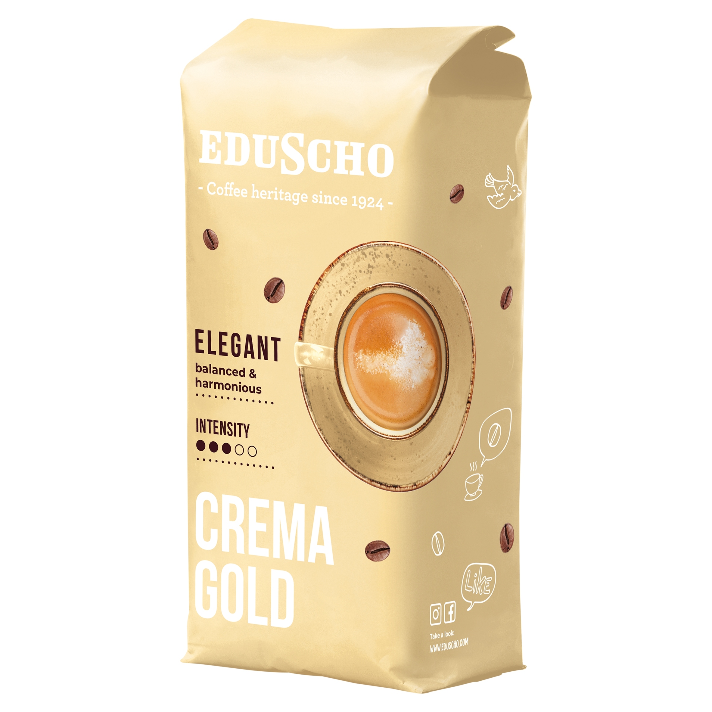 Káva Eduscho Caffe Crema 1000 g