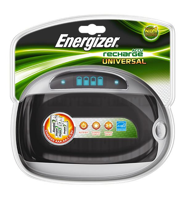 Energizer ładowarka akumulatorków baterii Aaa R3 Aa R6 C R14 D R20 9V