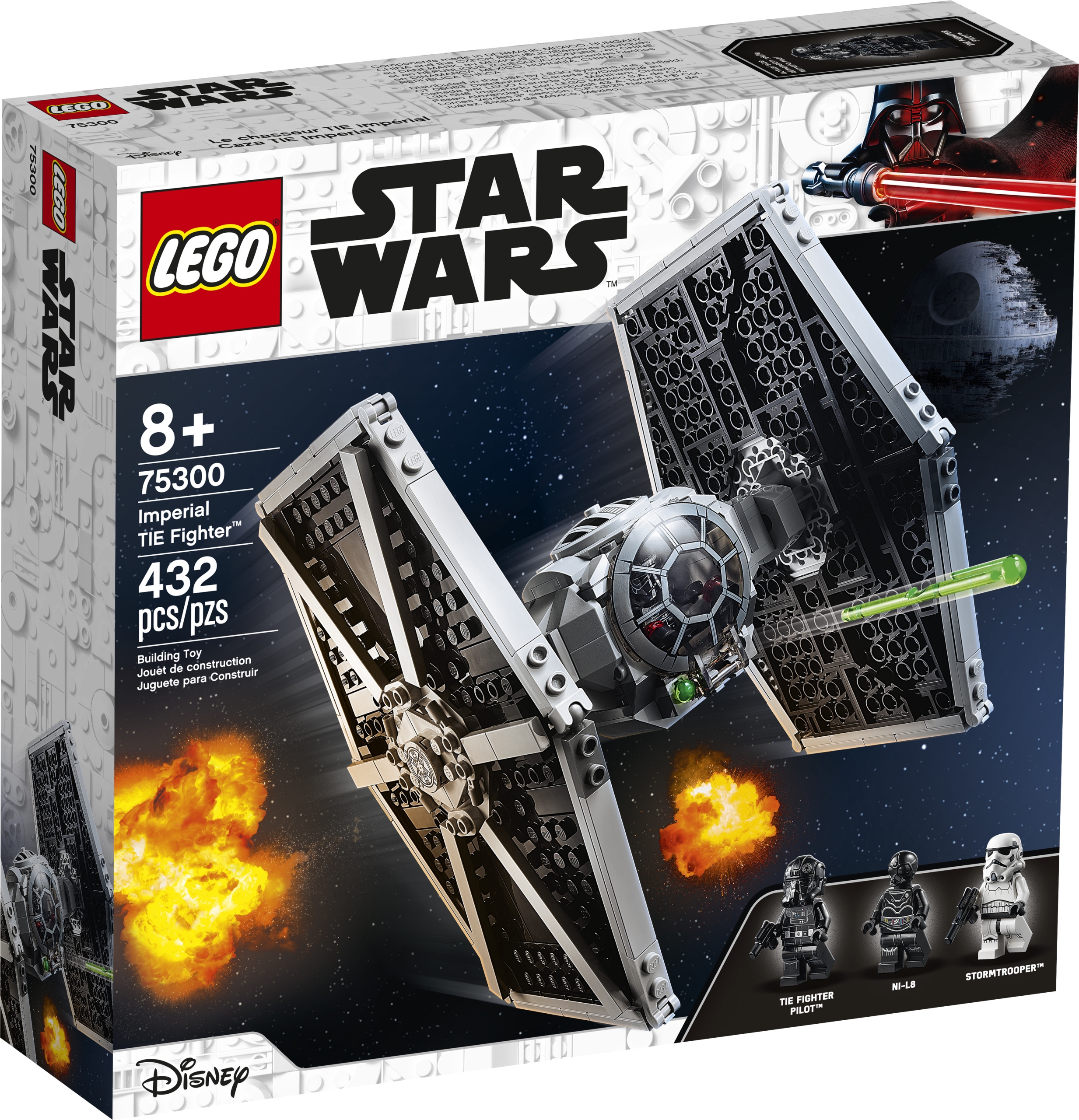 

Lego Star Wars 75300 Imperialny myśliwiec Tie