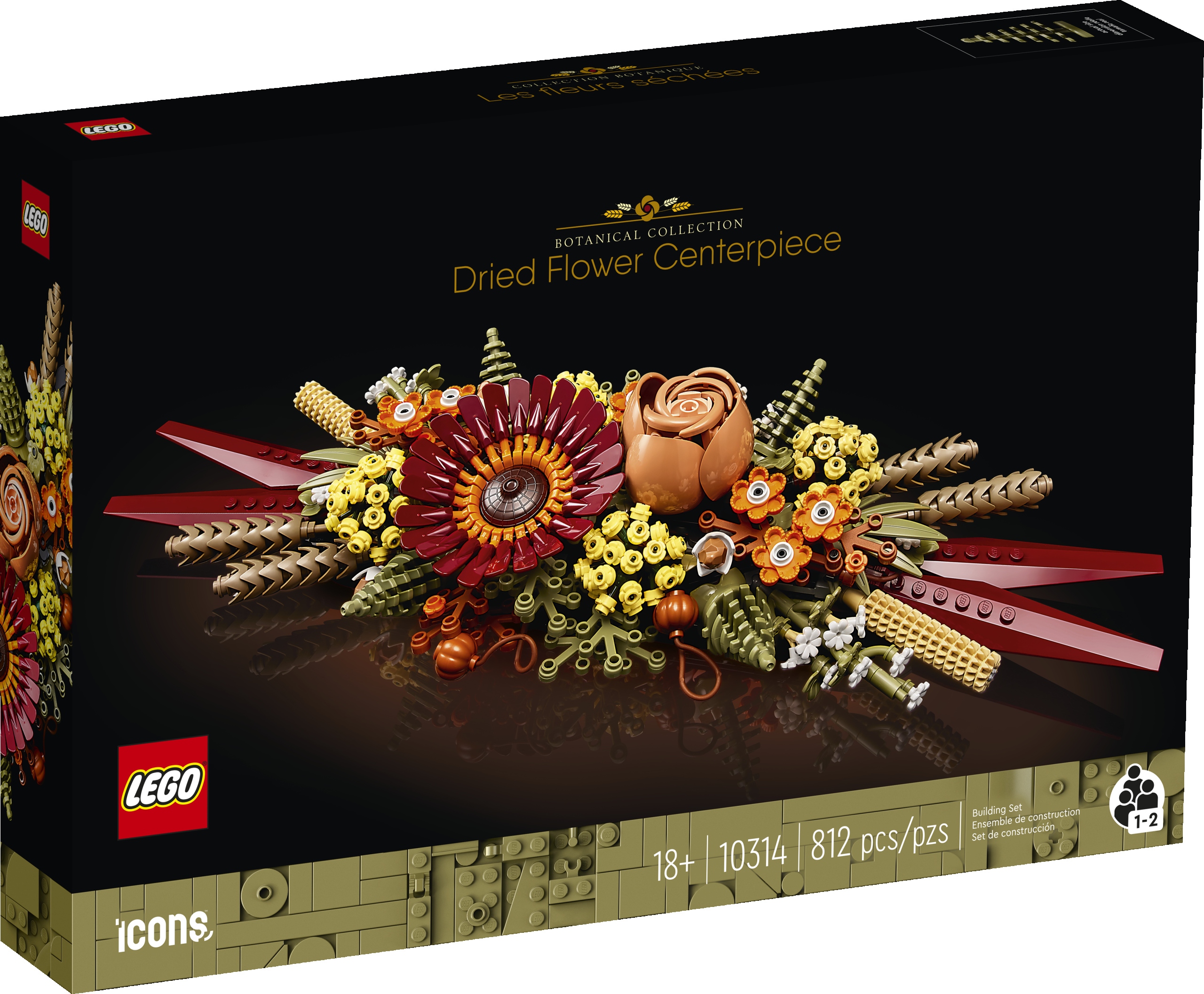 

Lego Creator Expert 10314 Stroik Suszone Kwiaty 18