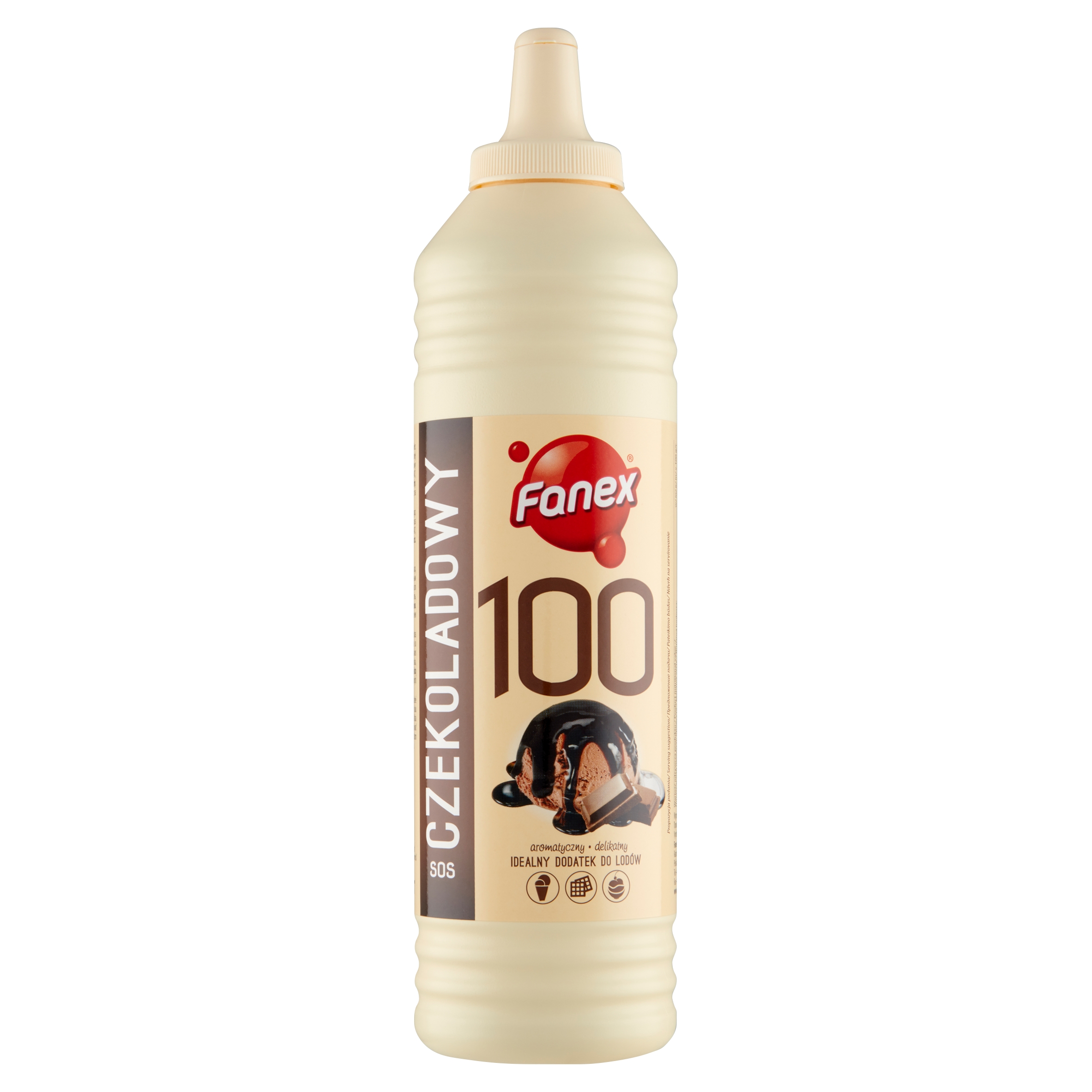 Levně Omáčka na dezerty Fanex čokoládová 1000 g 1000 ml