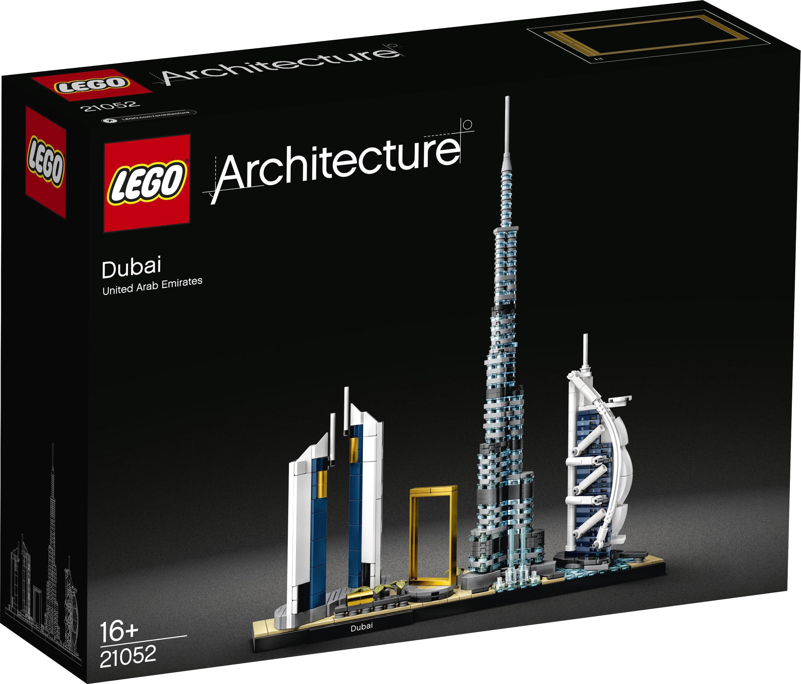 Stavebnice Lego Architecture Dubaj Město Mrakodrapy 21052