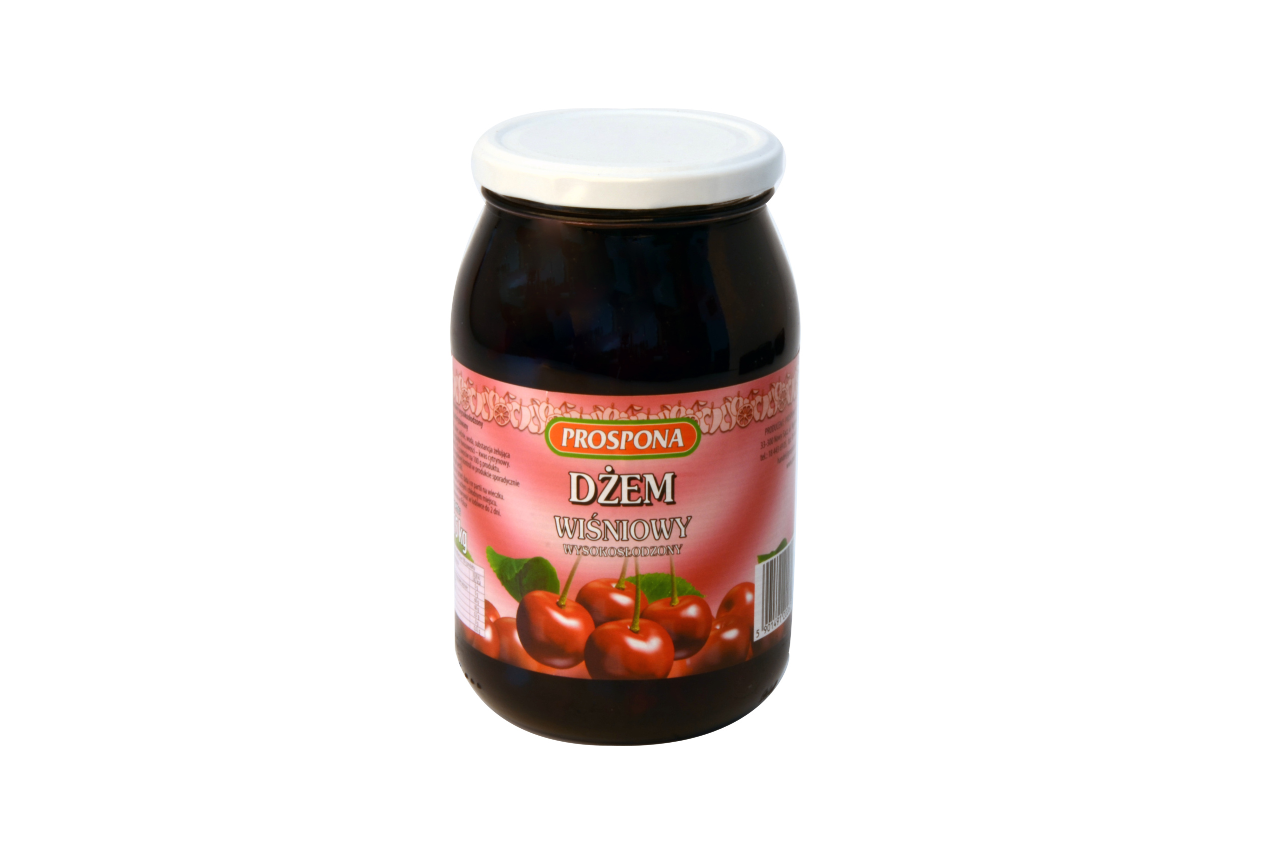 2x Prospona Vysoce slazený třešňový džem 1,15 kg