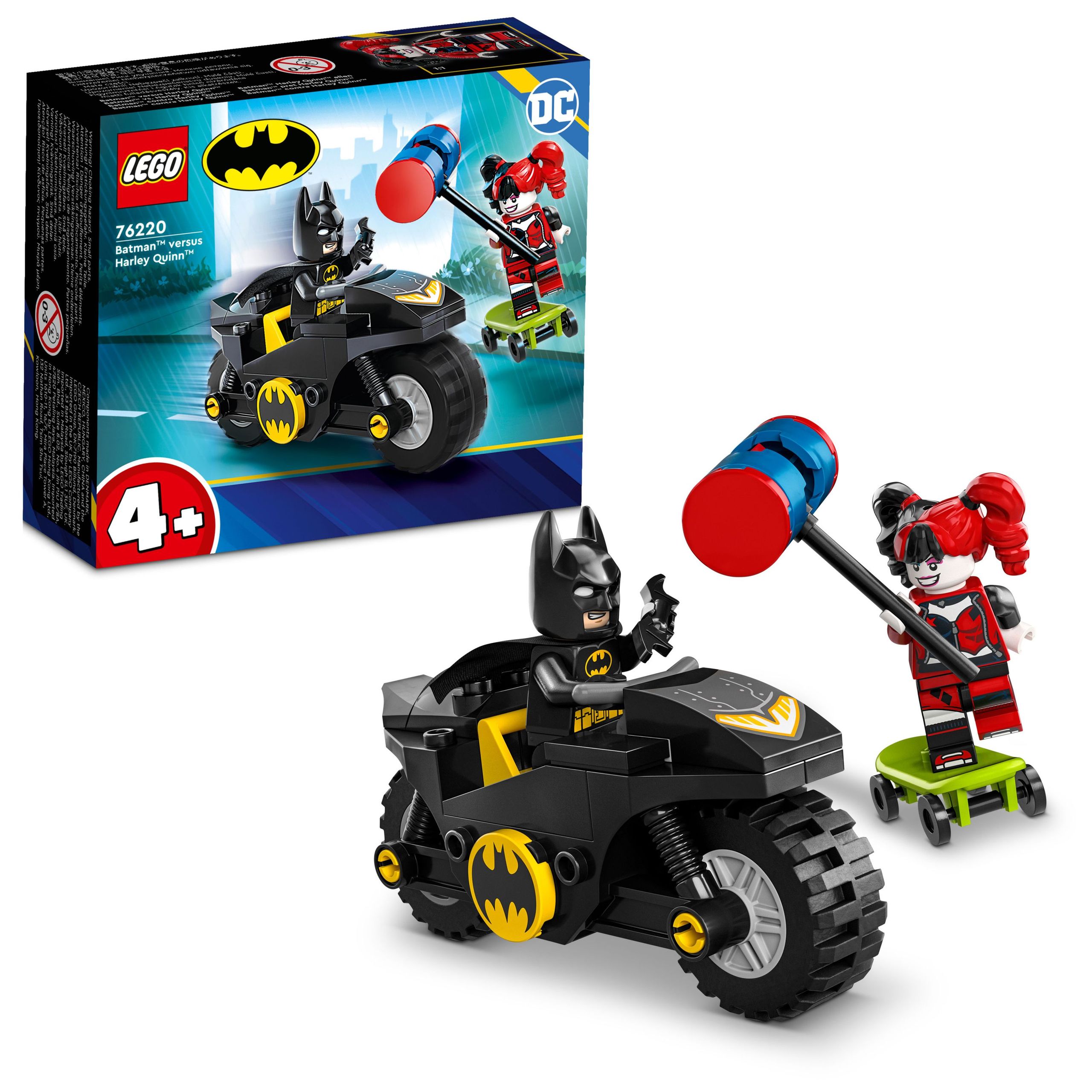 

Lego 76220 Batman Kontra Harley Quinn Wiek 4+