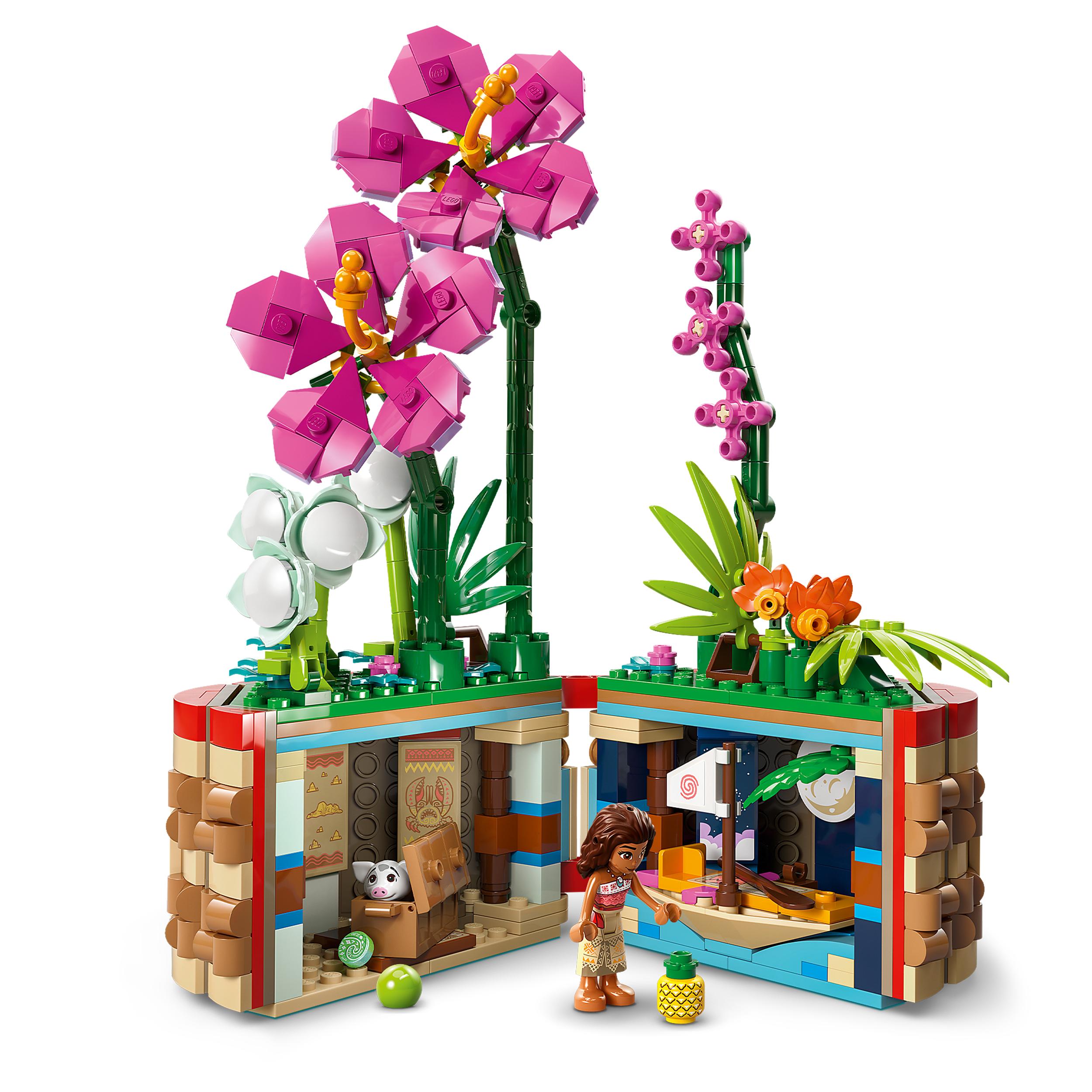 LEGO Disney 43252 Doniczka Vaiany + Torba papierowa LEGO gratis Wiek dziecka 9 lat +