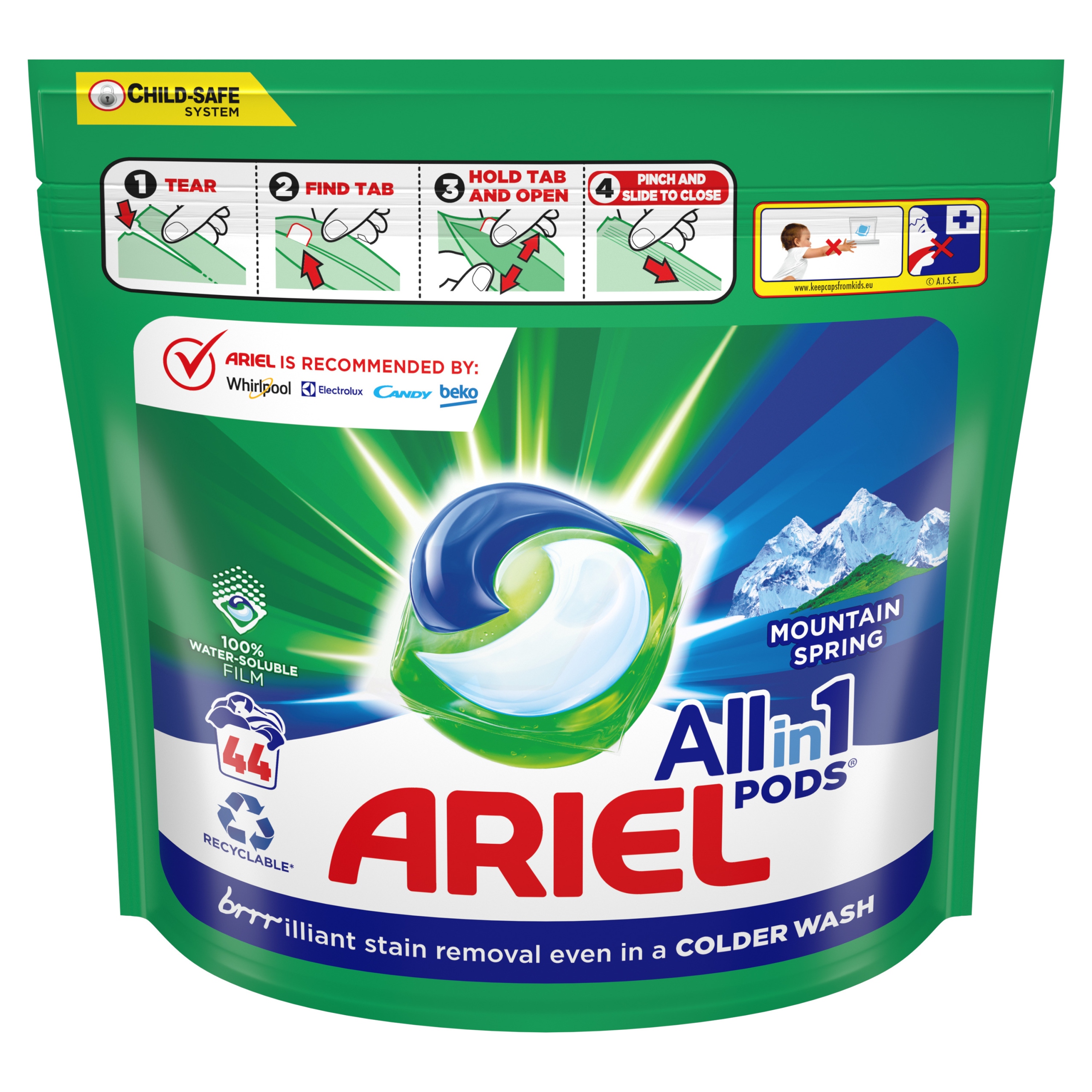 

Ariel All-in-1 Pods Kapsułki z płynem do prania 44