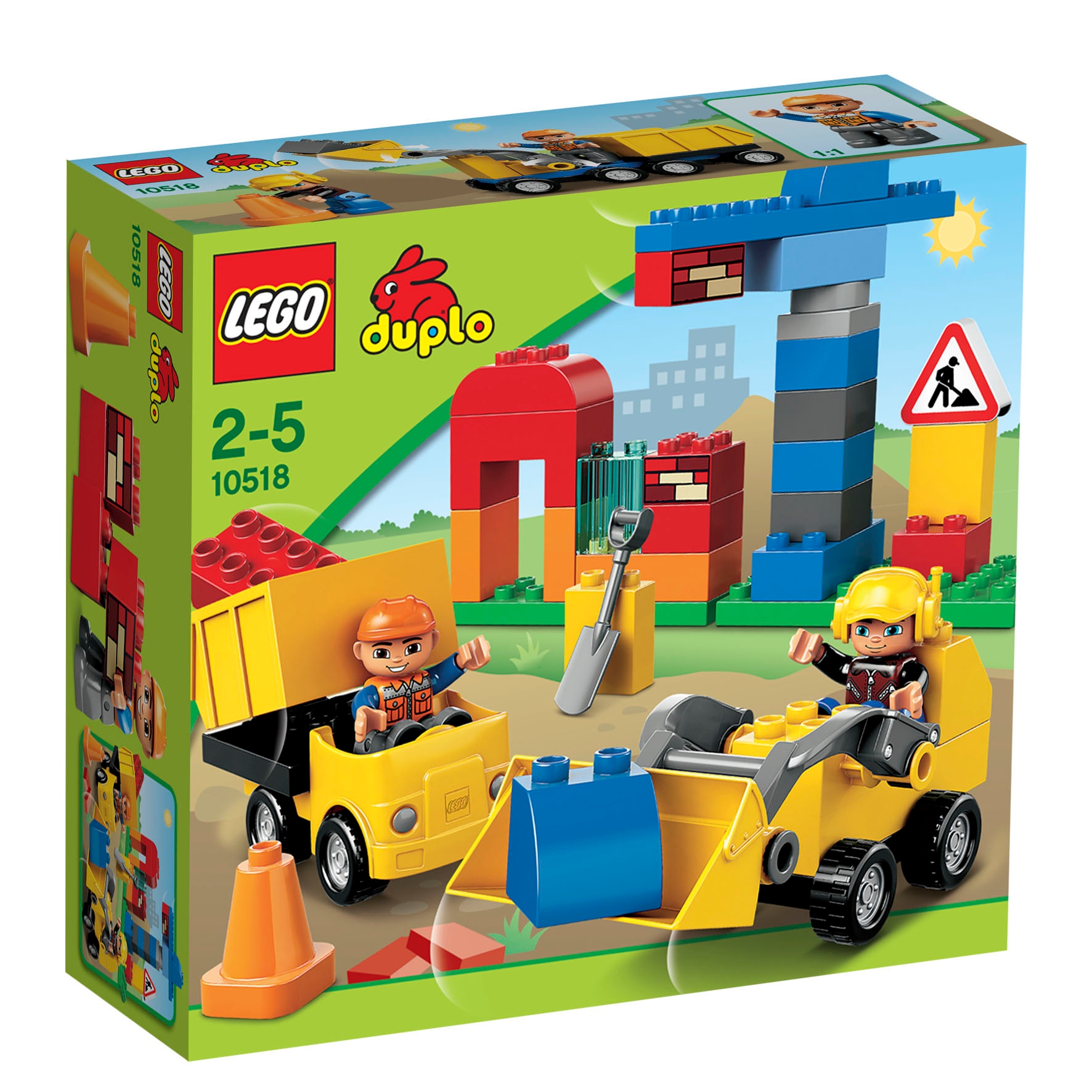 Lego Duplo 10518 Moje první staveniště Nový Set Unikát Bagr