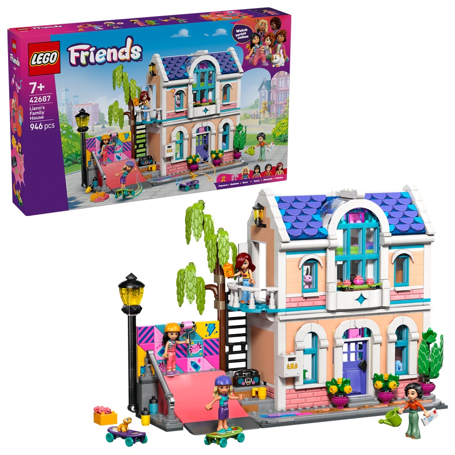 Lego Friends 42687 Rodinný dům Liann katalog 2026r 7+