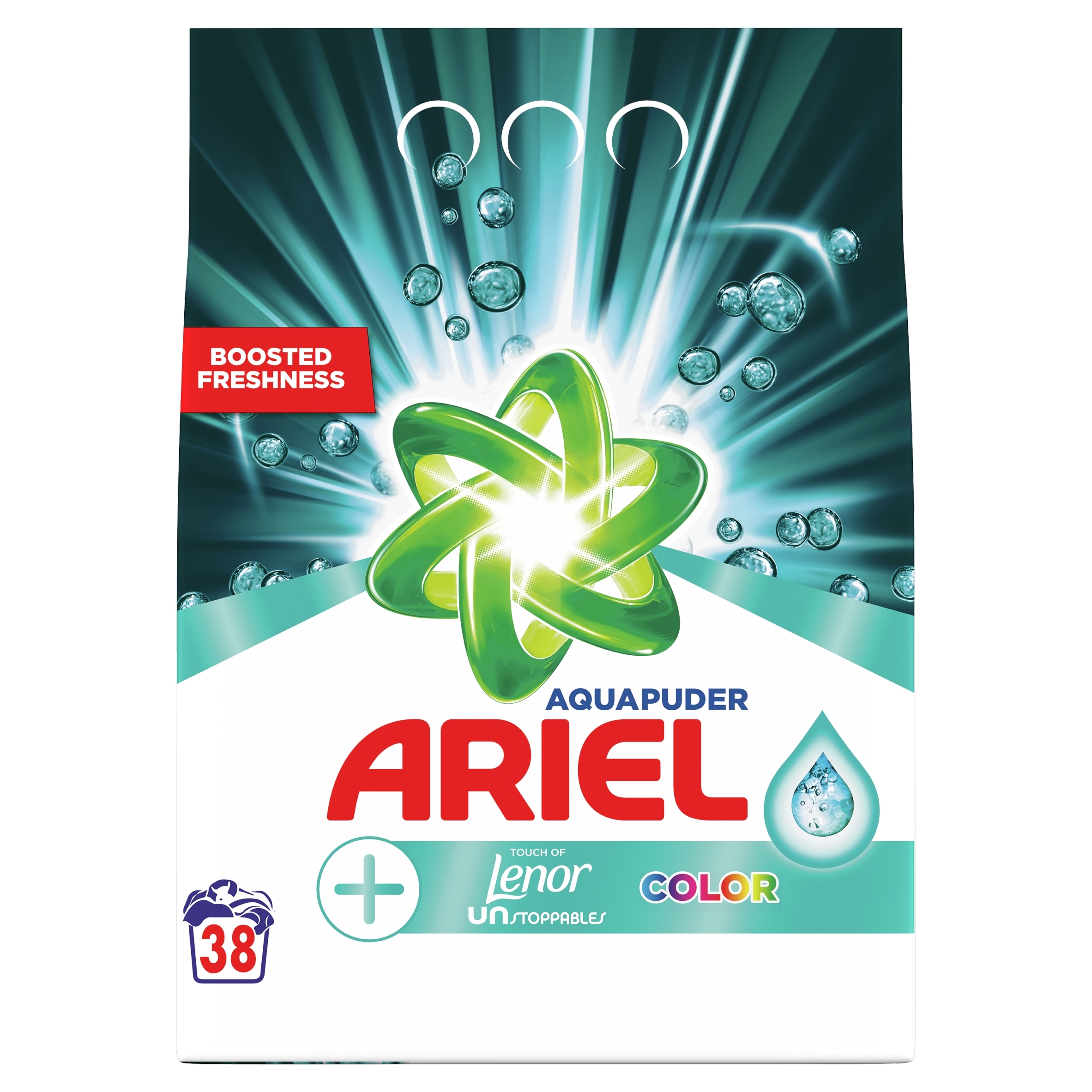 

Proszek Ariel 2,85kg Aqua Puder color Lenor 38prań
