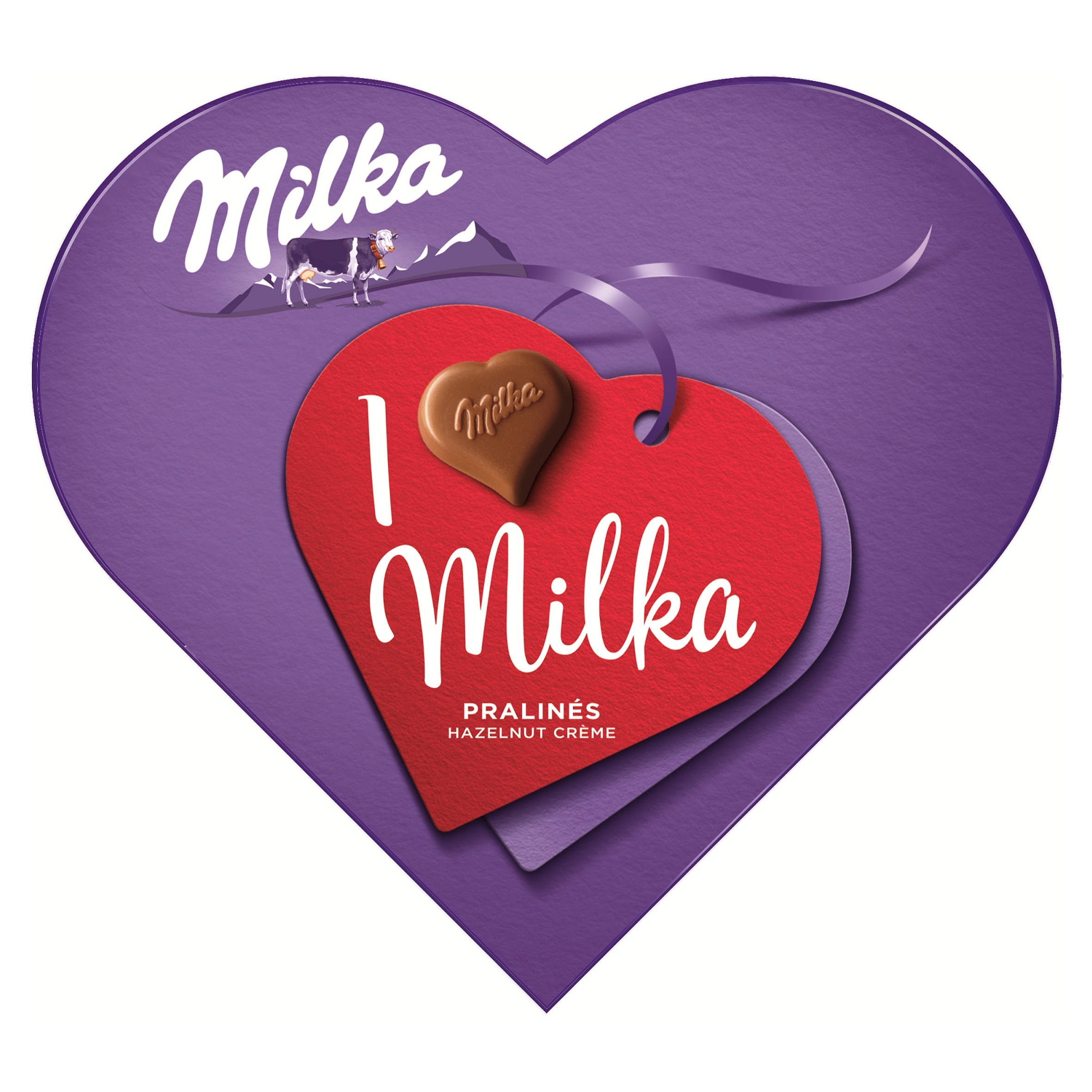 Levně Milka Pralinky I Love Milka 165 g