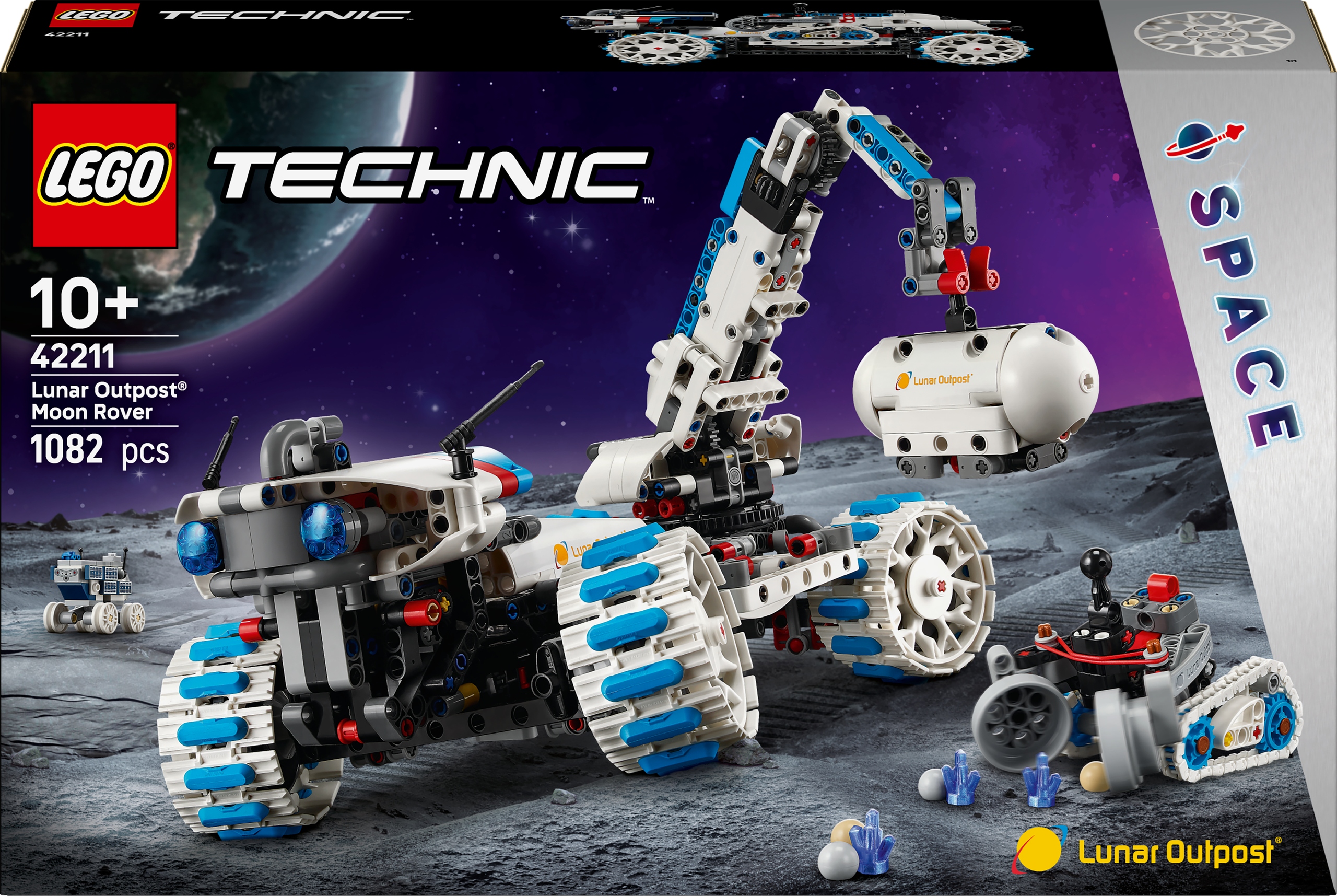 Lego(r) Technic 42211 Vesmírné vozítko Měsíc Lunar