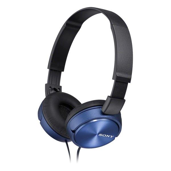 

Słuchawki nauszne Sony MDR-ZX310 niebieskie