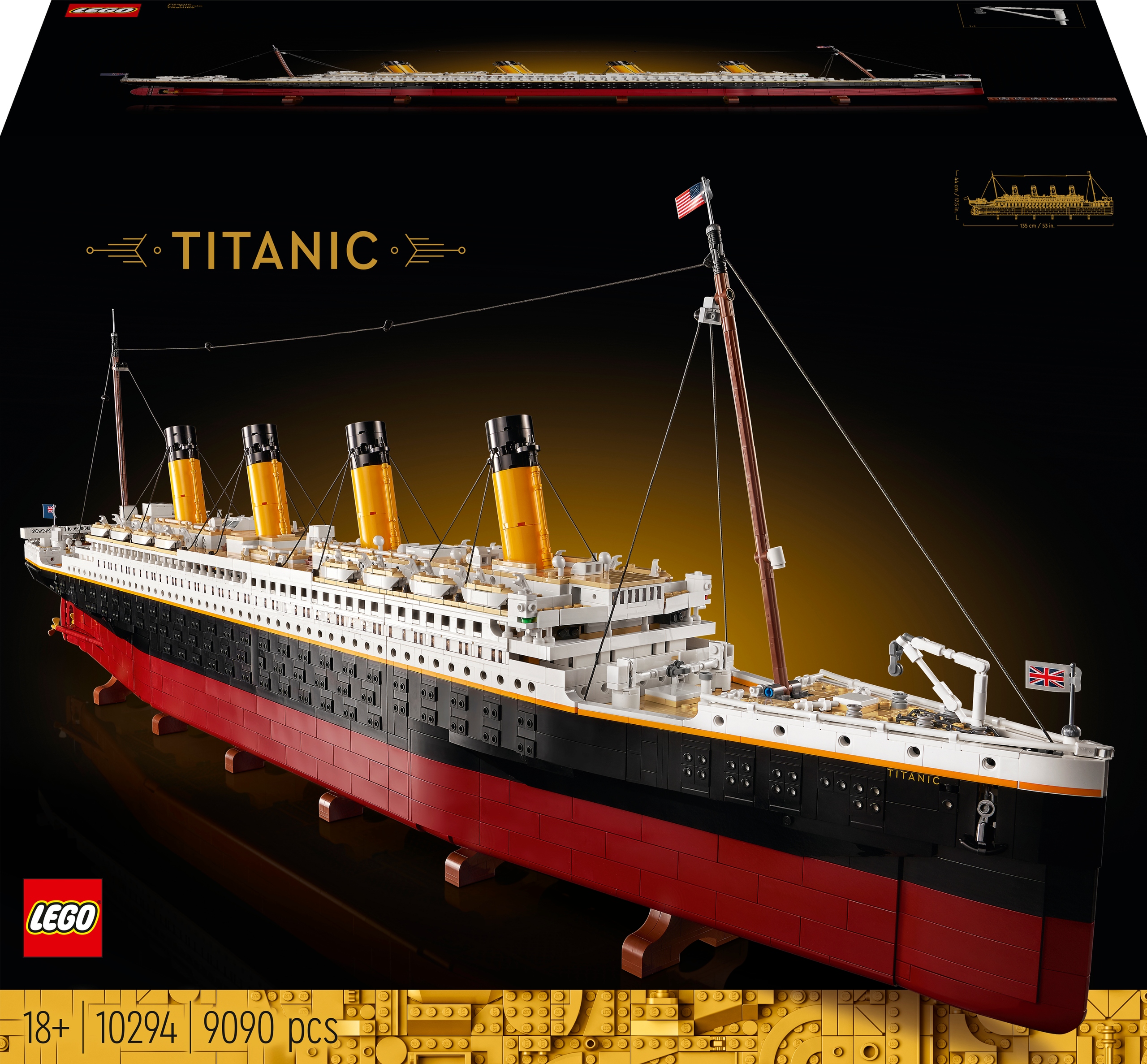 LEGO Creator Expert 10294 Titanic Klocki Statek 13511644581 - Allegro.pl