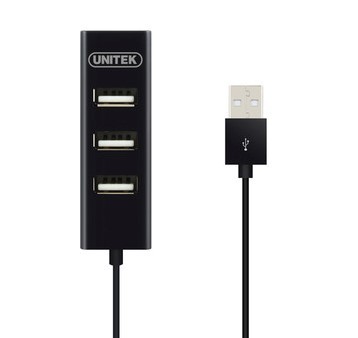 

Unitek Hub 4x usb 2.0 Y-2140 czarny