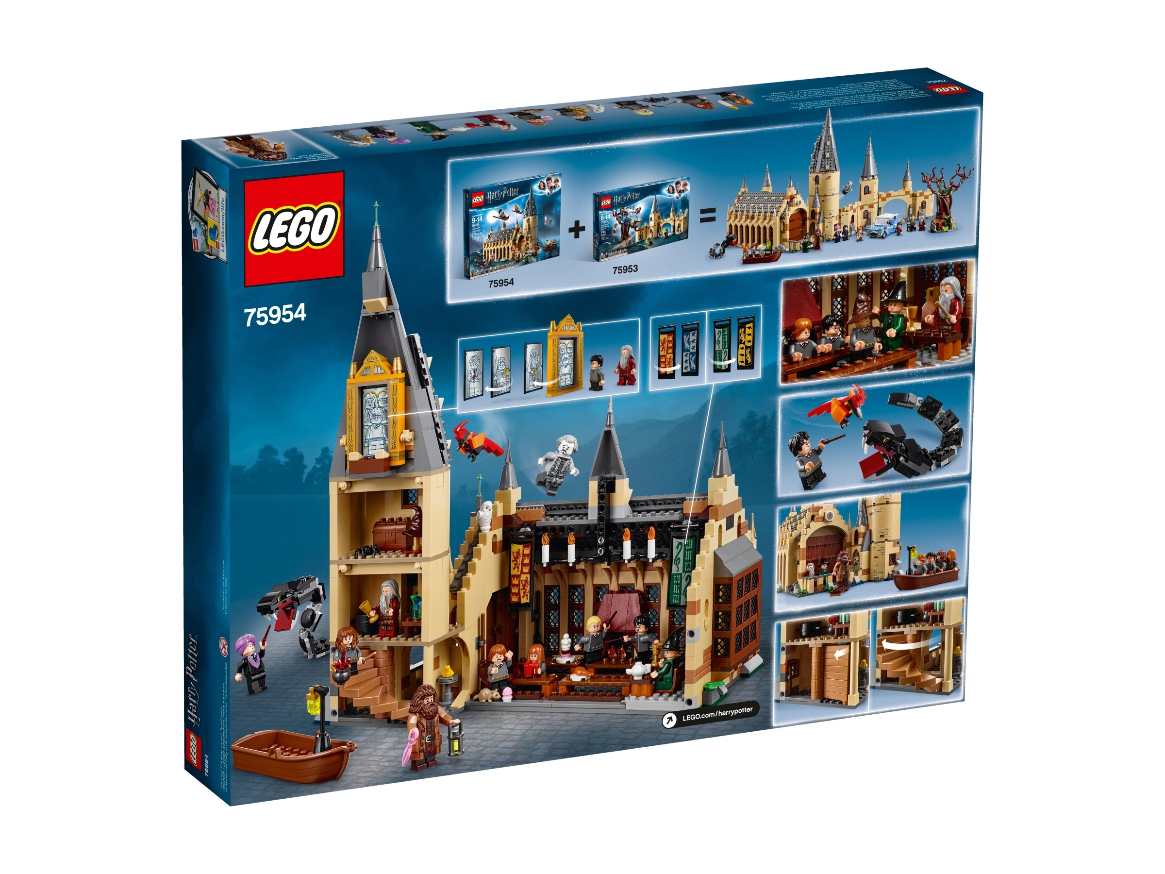 Lego Harry Potter 75954 Velký sál v Bradavicích