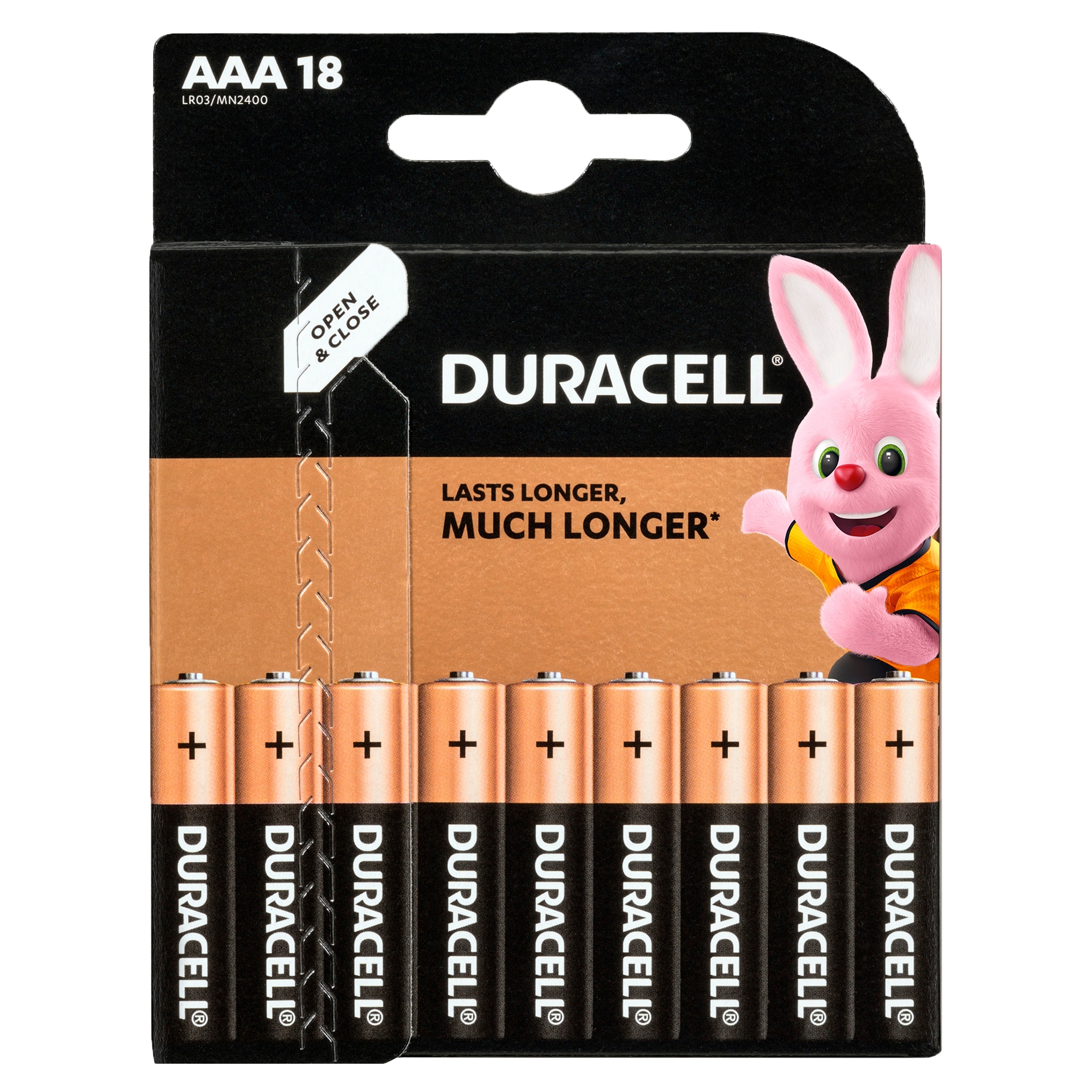 Bateria alkaliczna Duracell Aaa (R3) 18 szt.