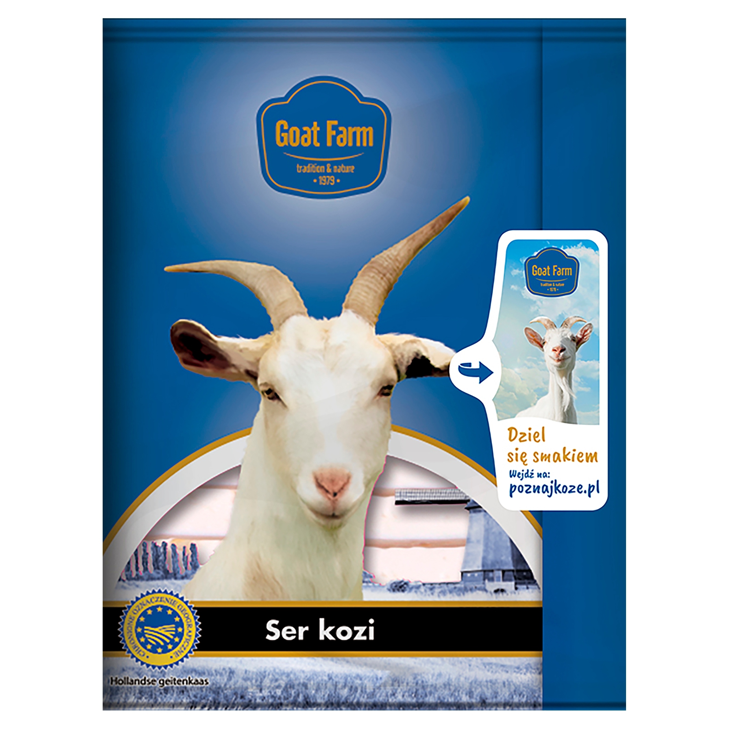 Sada 12 kusů kozích sýrů v plátcích Goat Farm 100 g