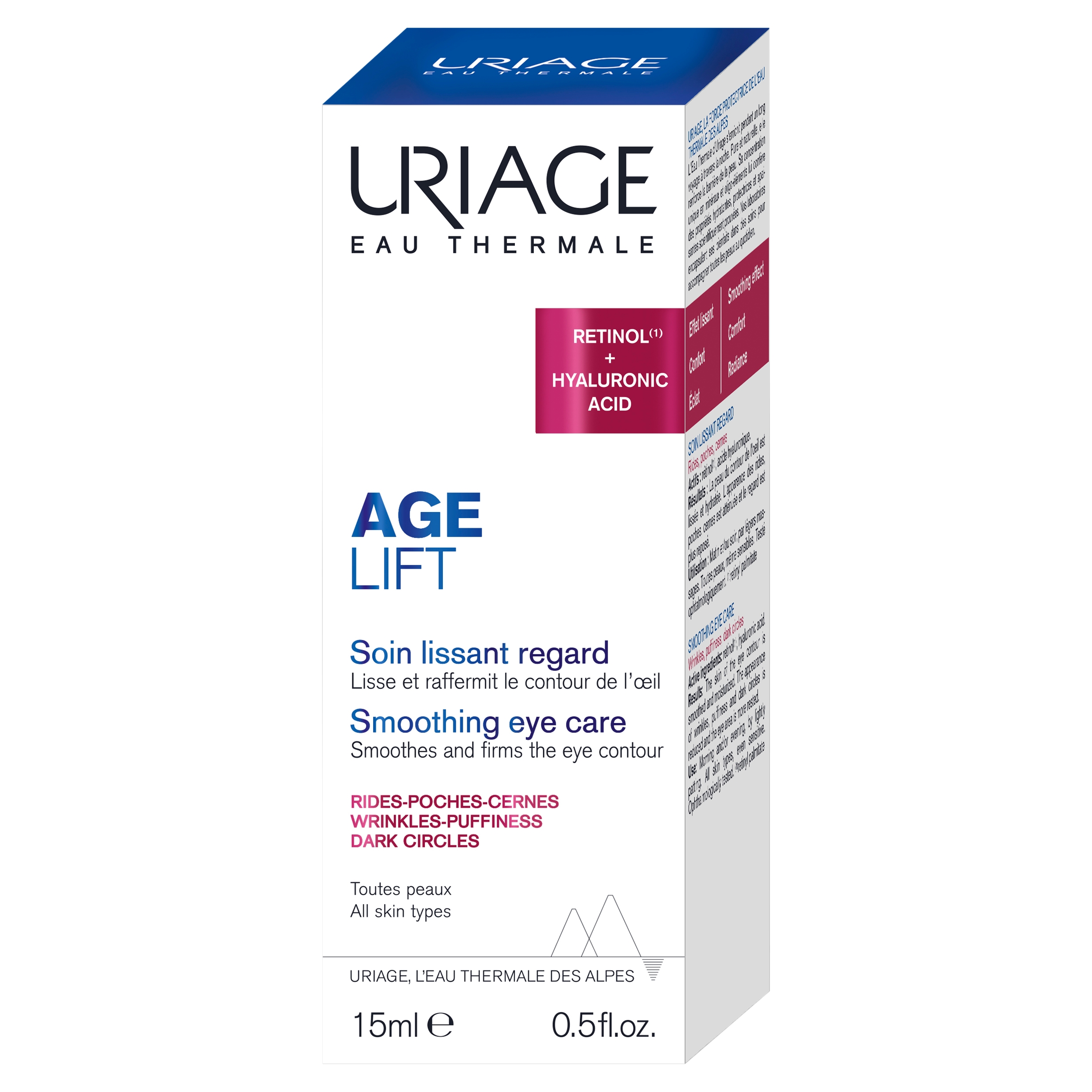 Uriage Age Lift wygładzający krem pod oczy 15ml