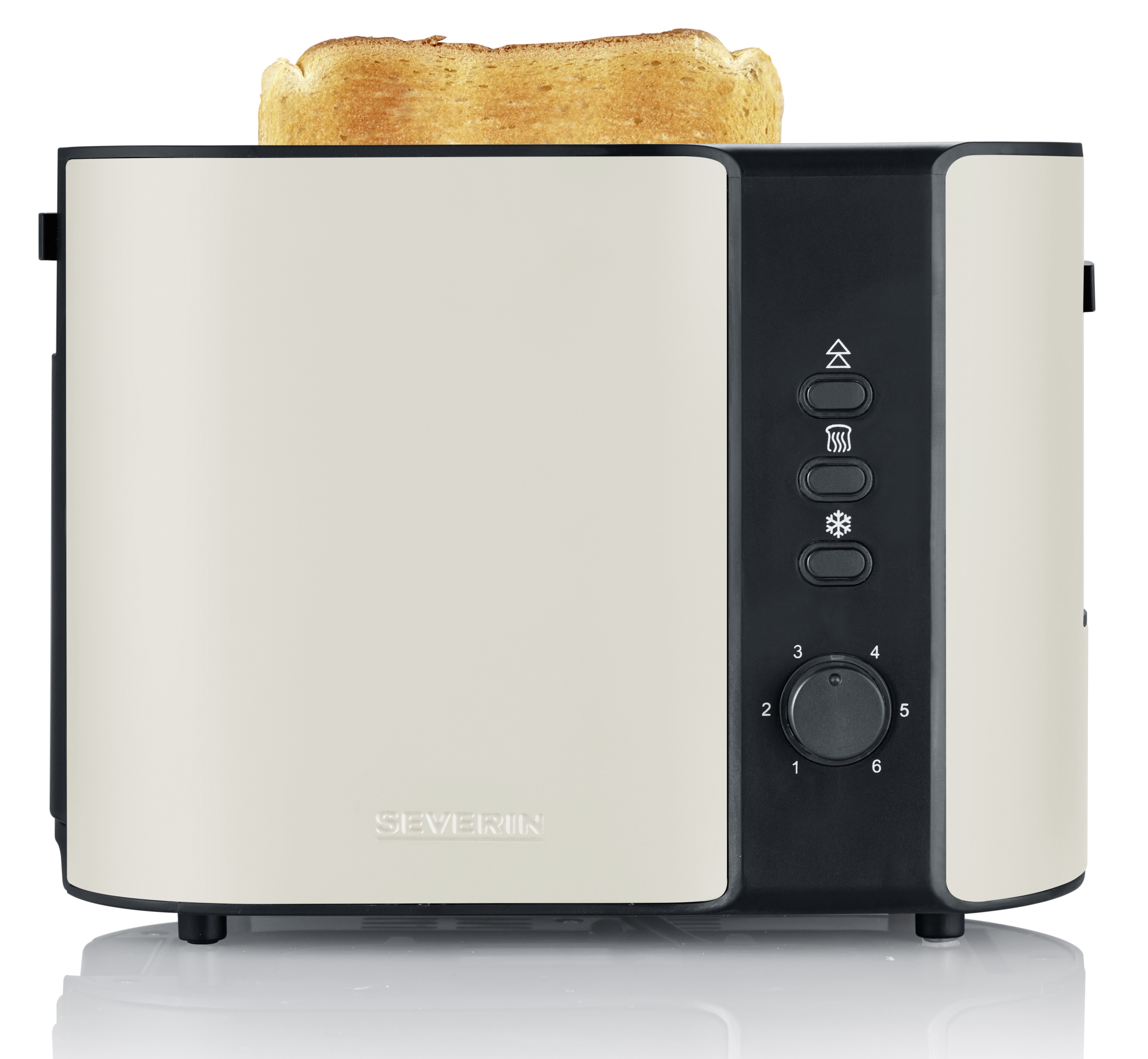 Severin At 9576 toustovač krémový 800W rošt na rohlíky