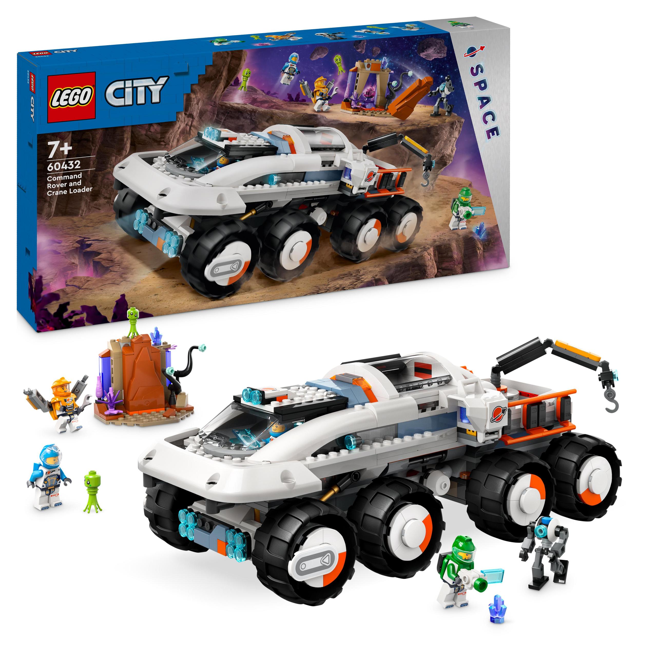 LEGO City 60432 Wóz dowodzenia z żurawiem ładunkowym NOWY
