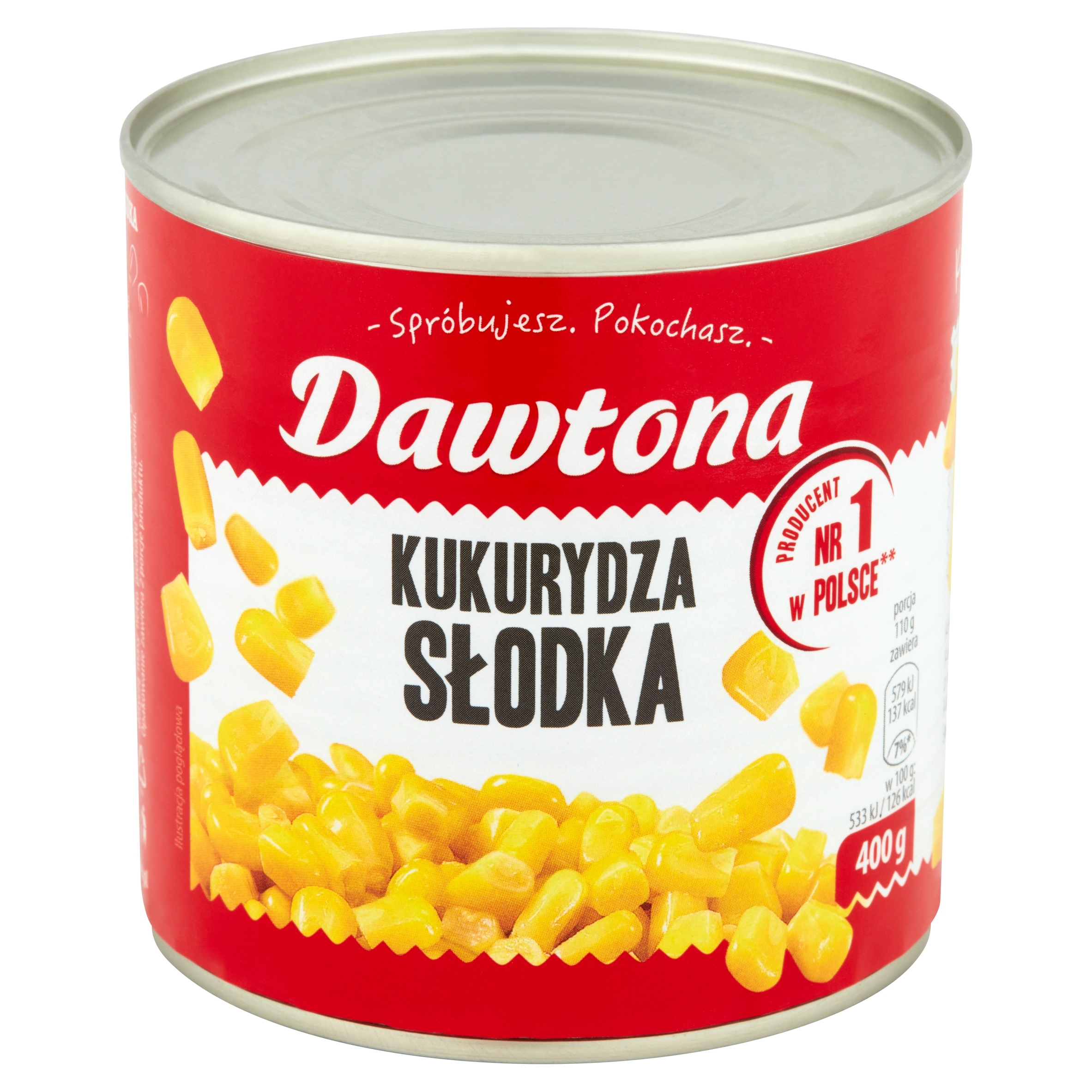 Levně Dawtona Konzervovaná sladká kukuřice 400 g