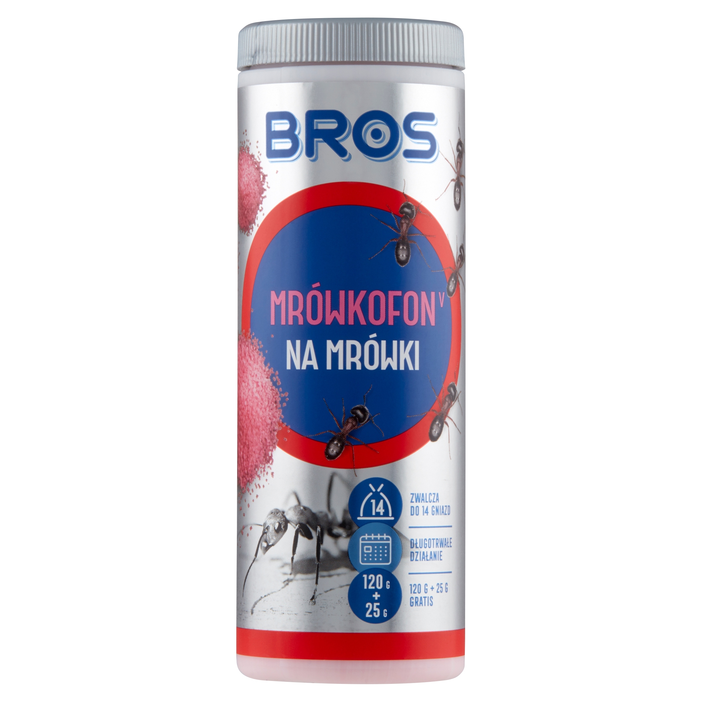 PROSZEK MRÓWKOFON BROS zwalcza mrówki 145G DŁUGOTRWAŁY AŻ DO 14 GNIAZD