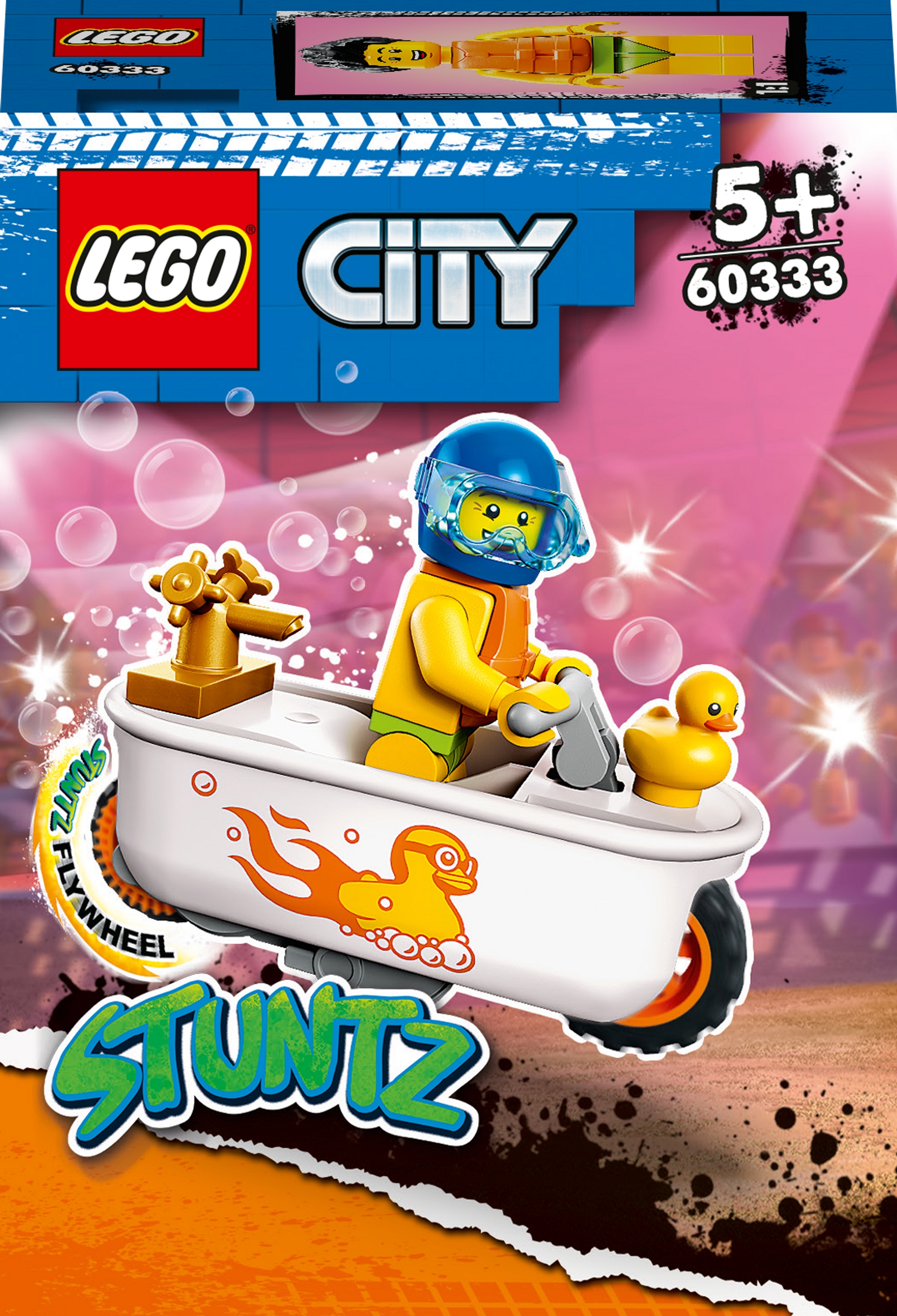 

Lego City 60333 Kaskaderski motocykl-wanna