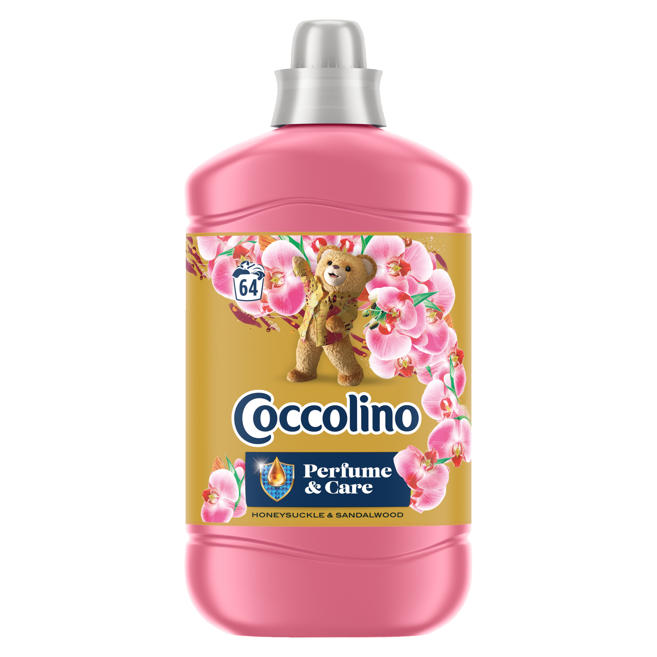 Levně 2x Coccolino Honeysuckle & Sandalwood Płyn do płukania tkanin ubrań 1600 ml