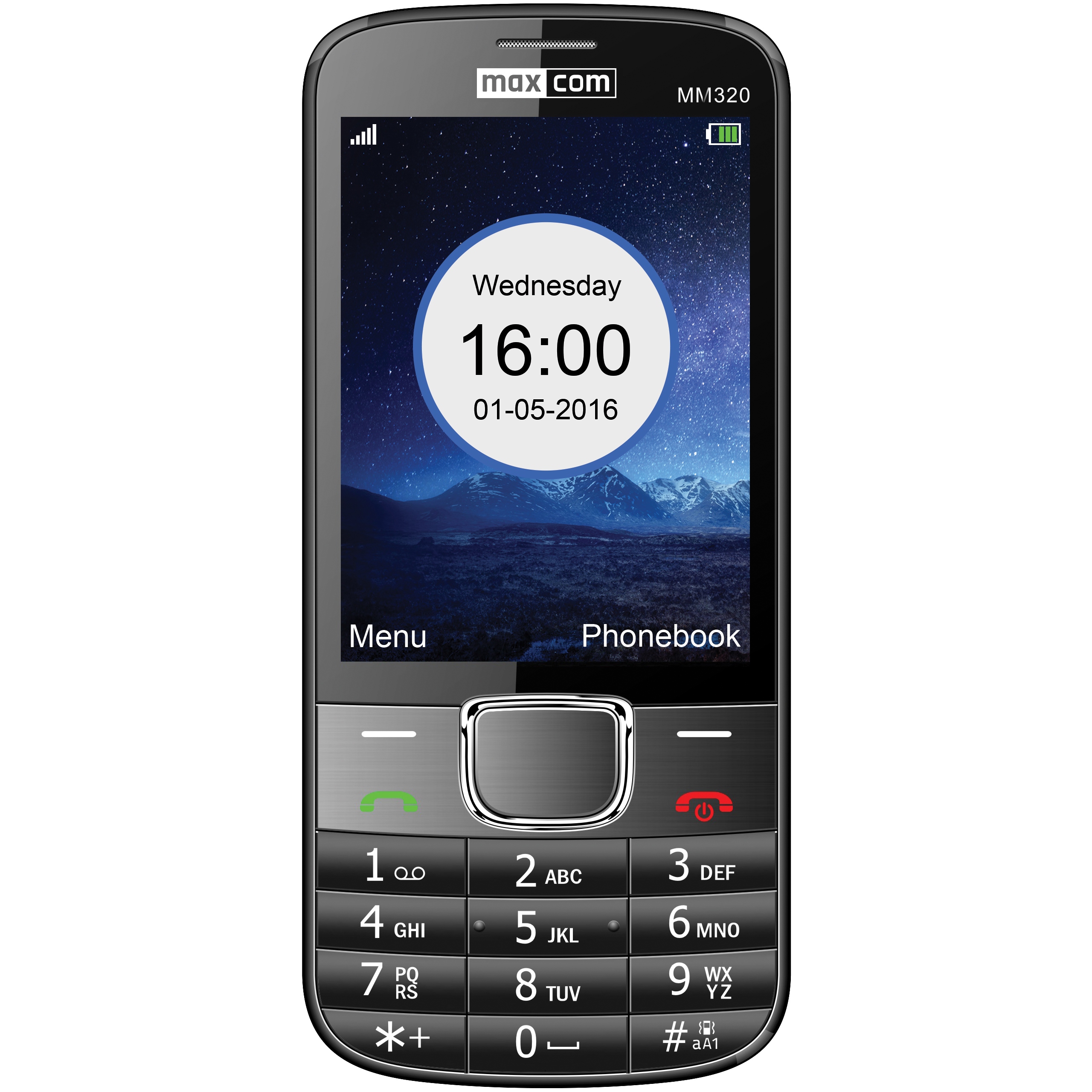 

Telefon komórkowy Maxcom MM 320 czarny