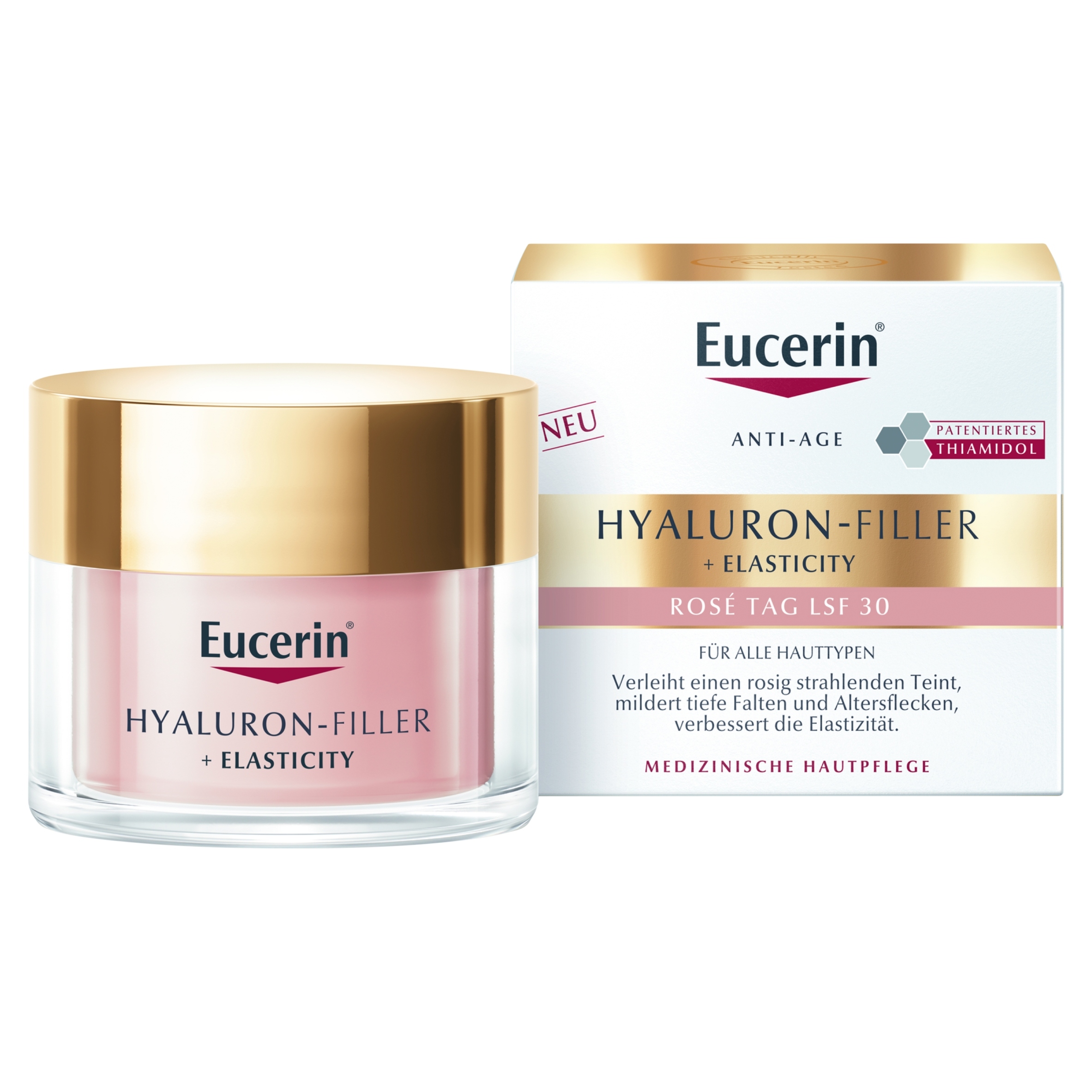 Eucerin Hyaluron-Filler Elasticity różany krem na dzień SPF30 50ml