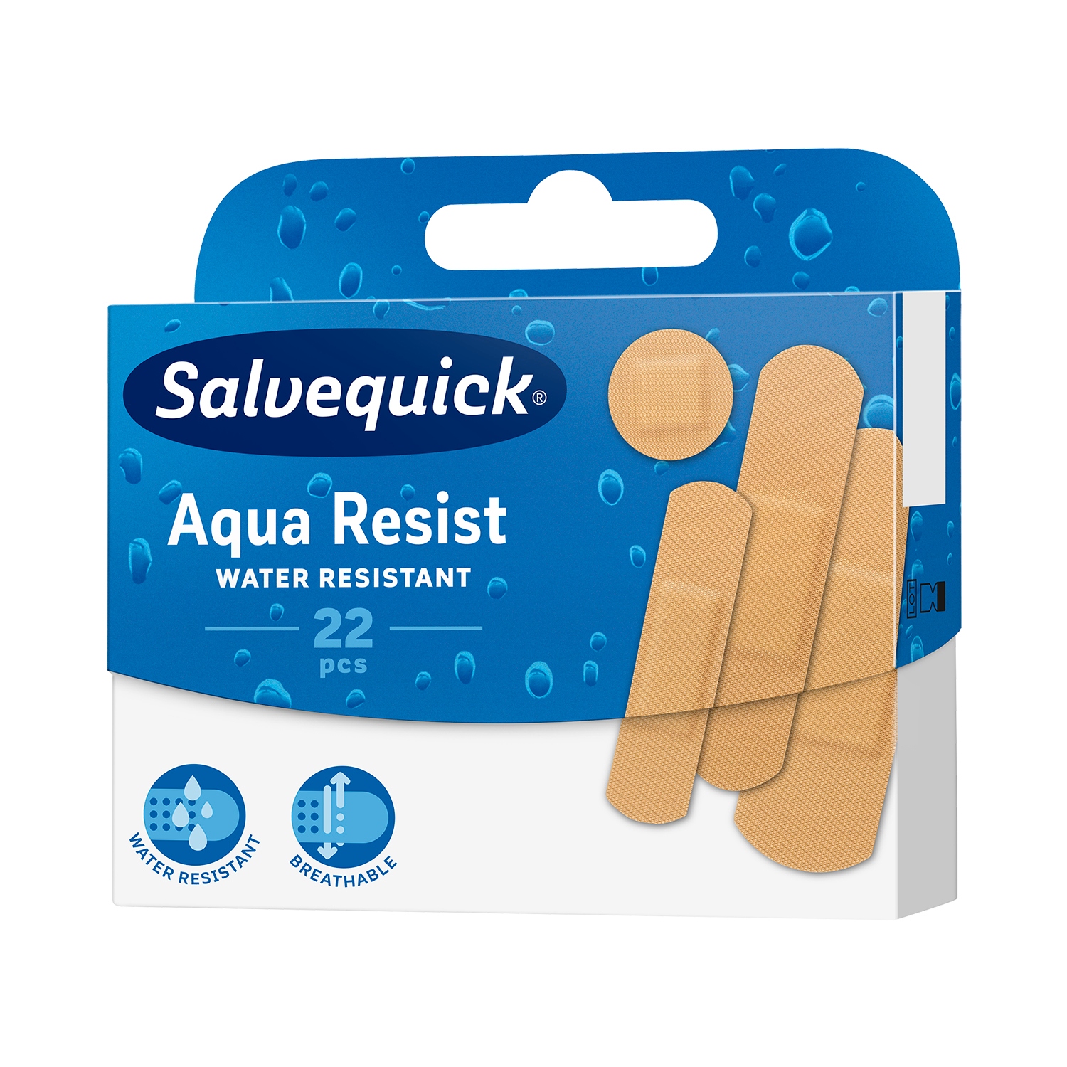 

Salvequick wodoodporne plastry opatrunkowe 22szt.