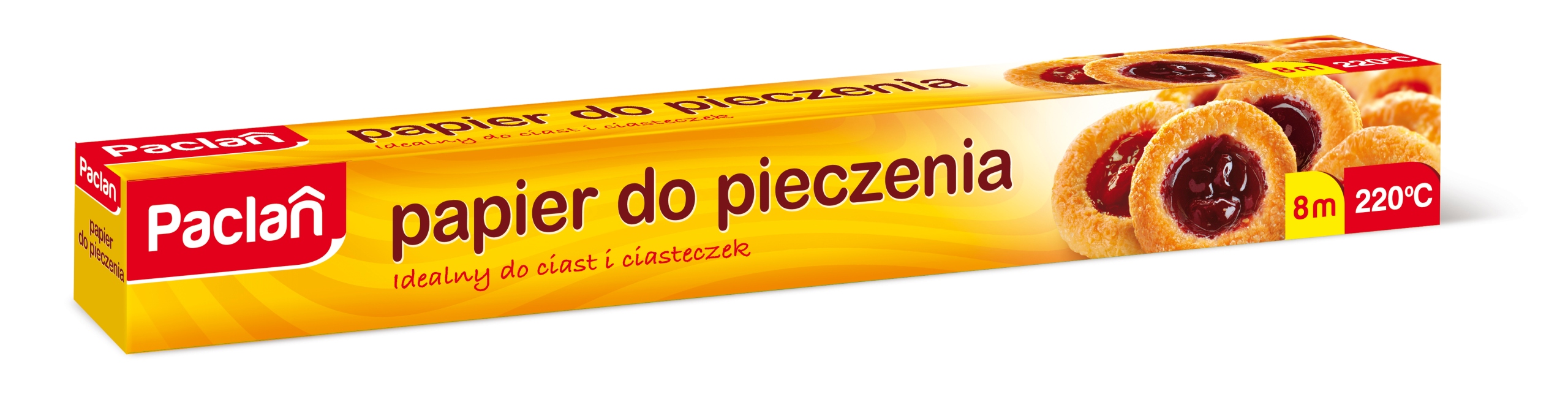 

Paclan Papier Do pieczenia szeroki 38cm 9m