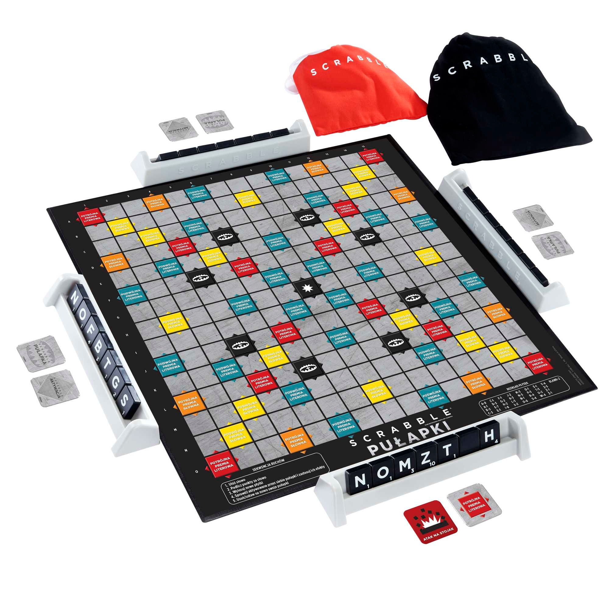 GRA SCRABBLE PUŁAPKI HMK73 MATTEL