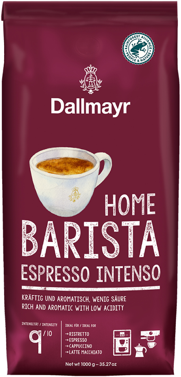 Levně Dallmayr Barista Espresso Intenso 1 kg zrnková