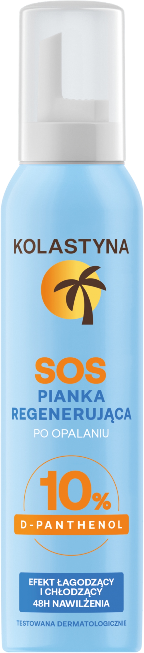 Pianka po opalaniu Kolastyna 100 ml SOS 10%D-PANTHENOL