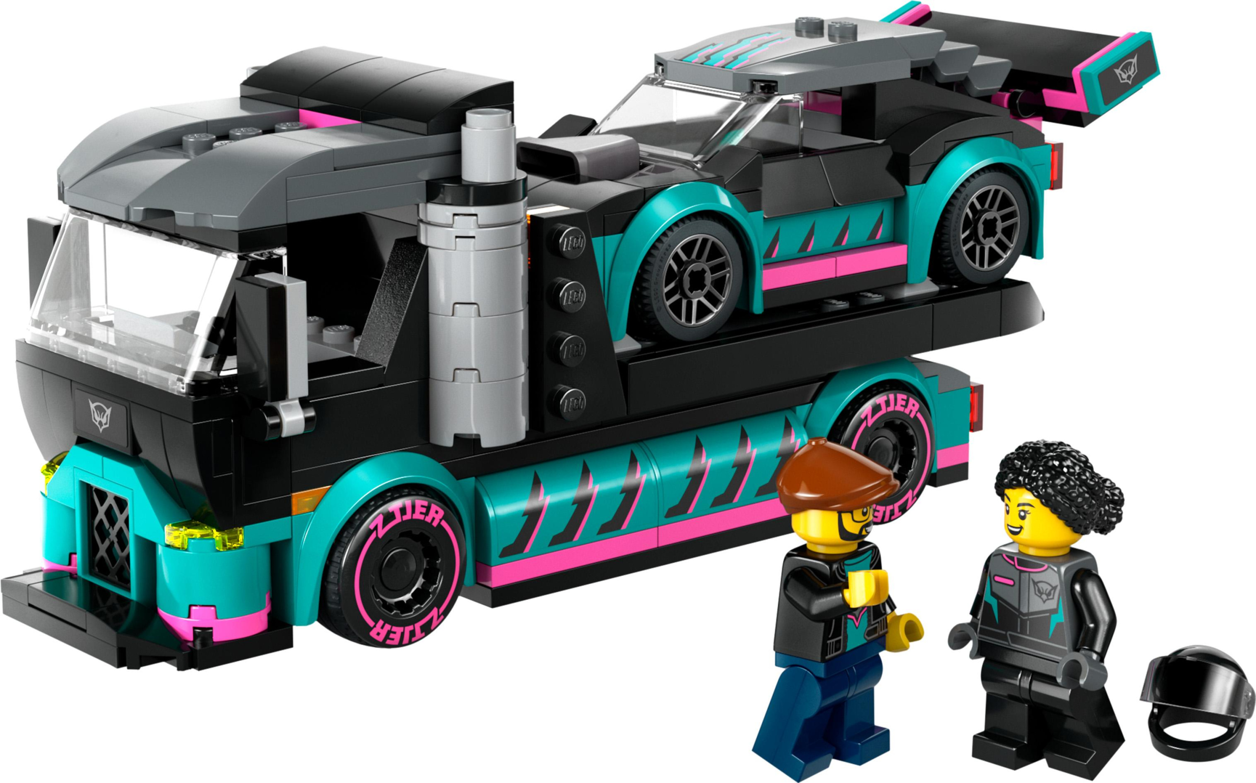 LEGO City 60406 Samochód wyścigowy i laweta + KATALOG PDF Marka LEGO