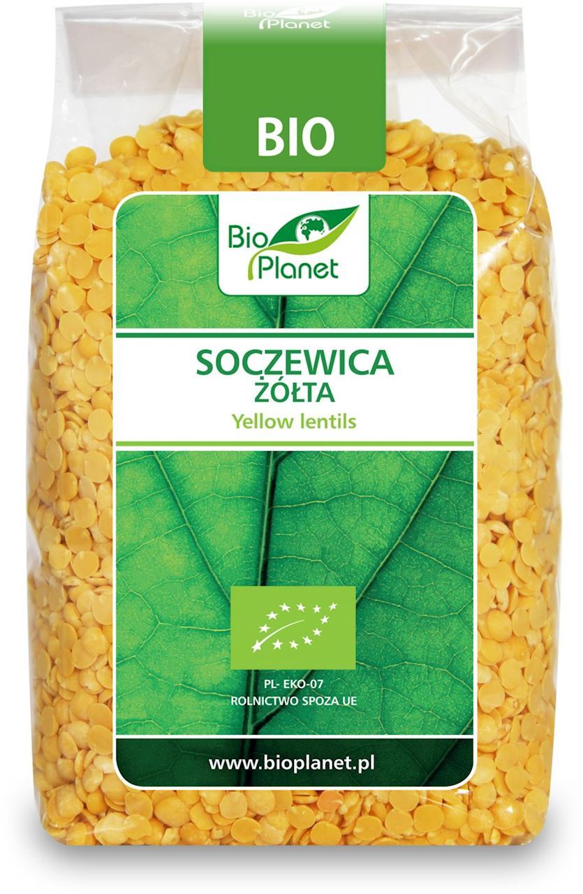 Levně 3X Čočka žlutá Bio 400 g