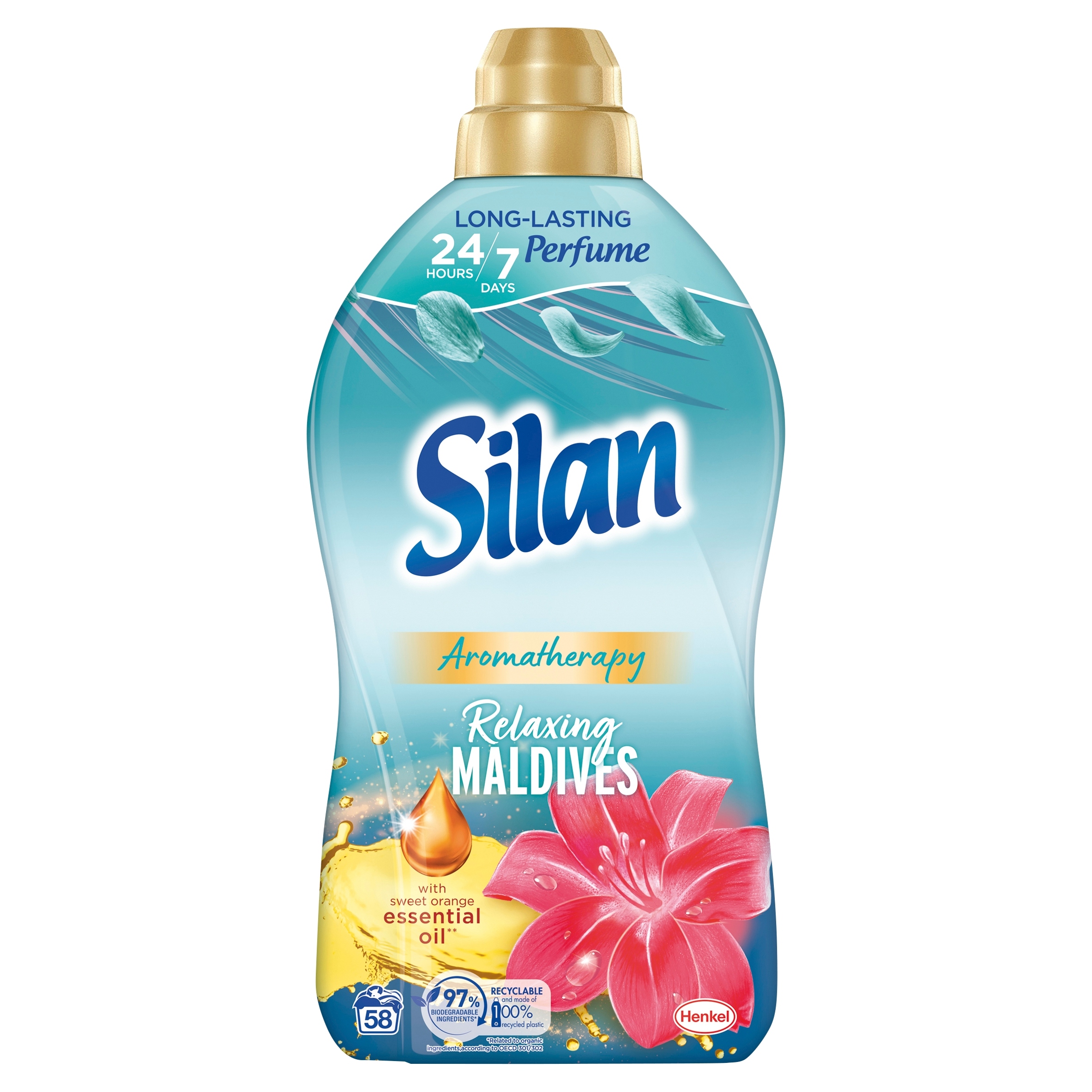 

Silan do płukania Relaxing Maldives 1450ml 58p