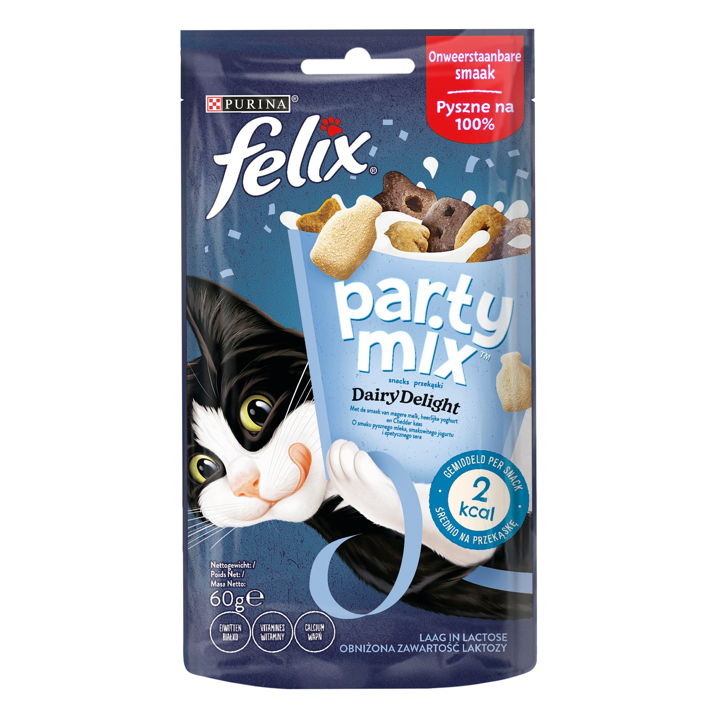 Levně 9X Felix Party Mix přesnídávky mléko jogurt sýr 60 g