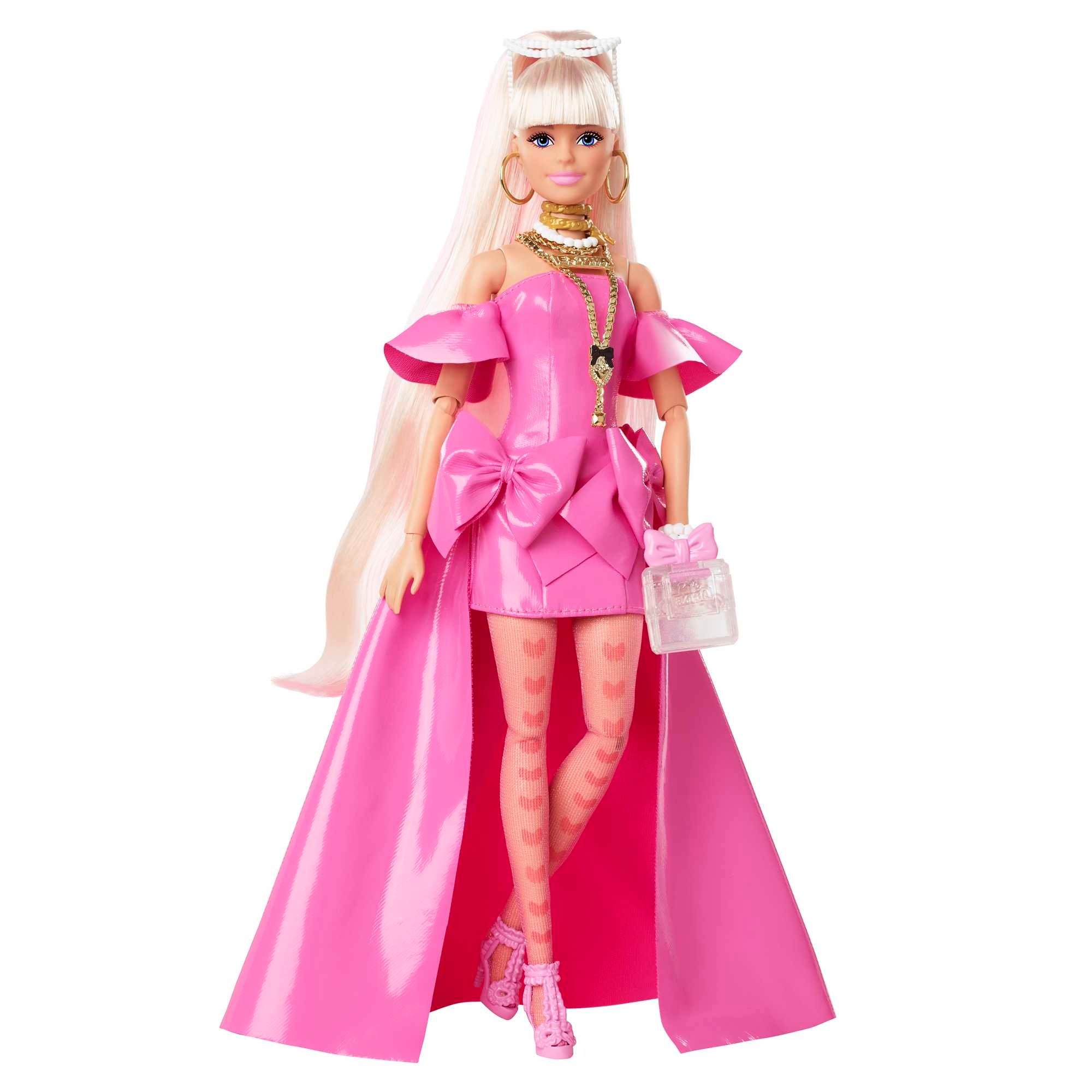 

Lalka Barbie Extra Moda Fancy różowy strój HHN12
