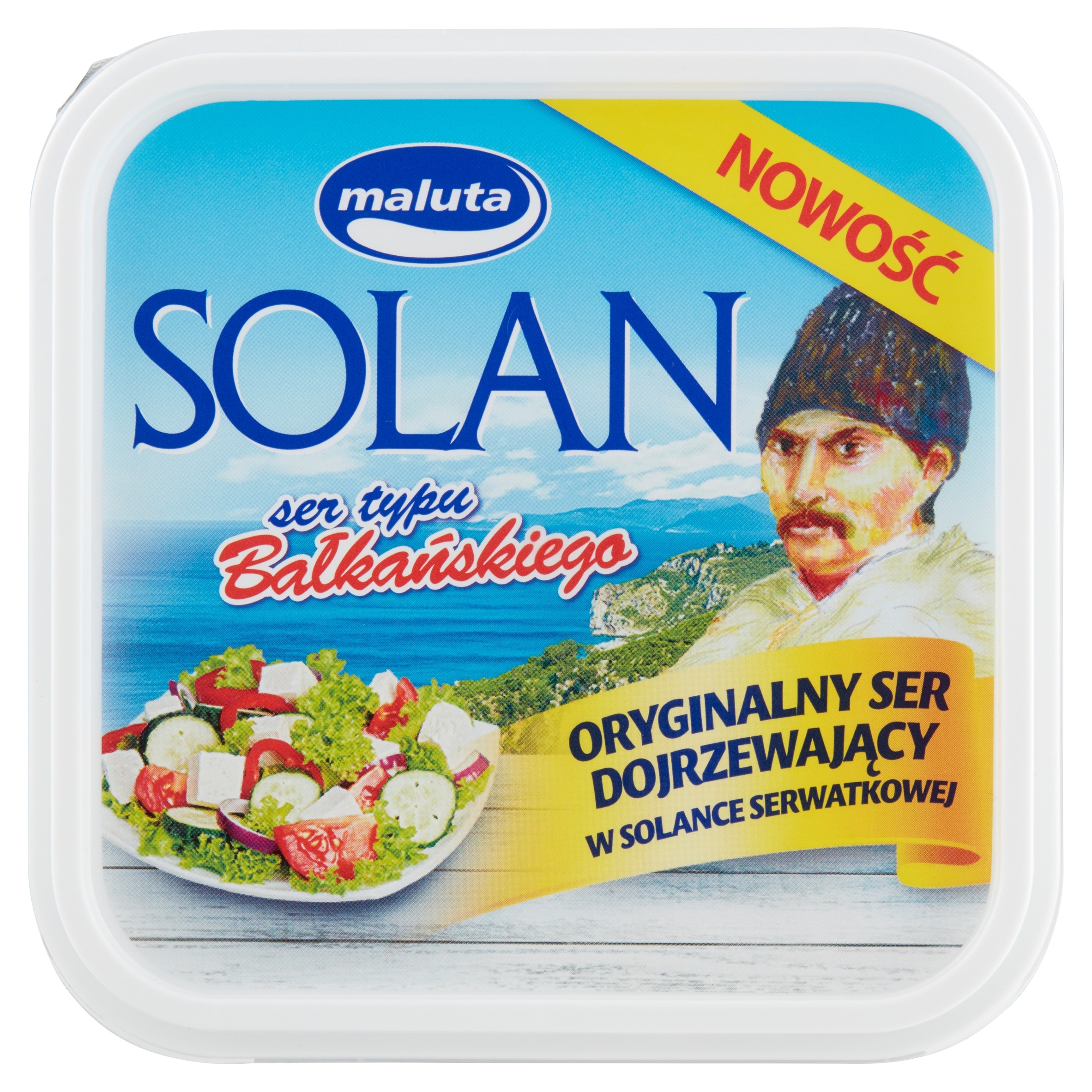Maluta Solan Ser typu bałkańskiego 200 g • Opinie - Allegro