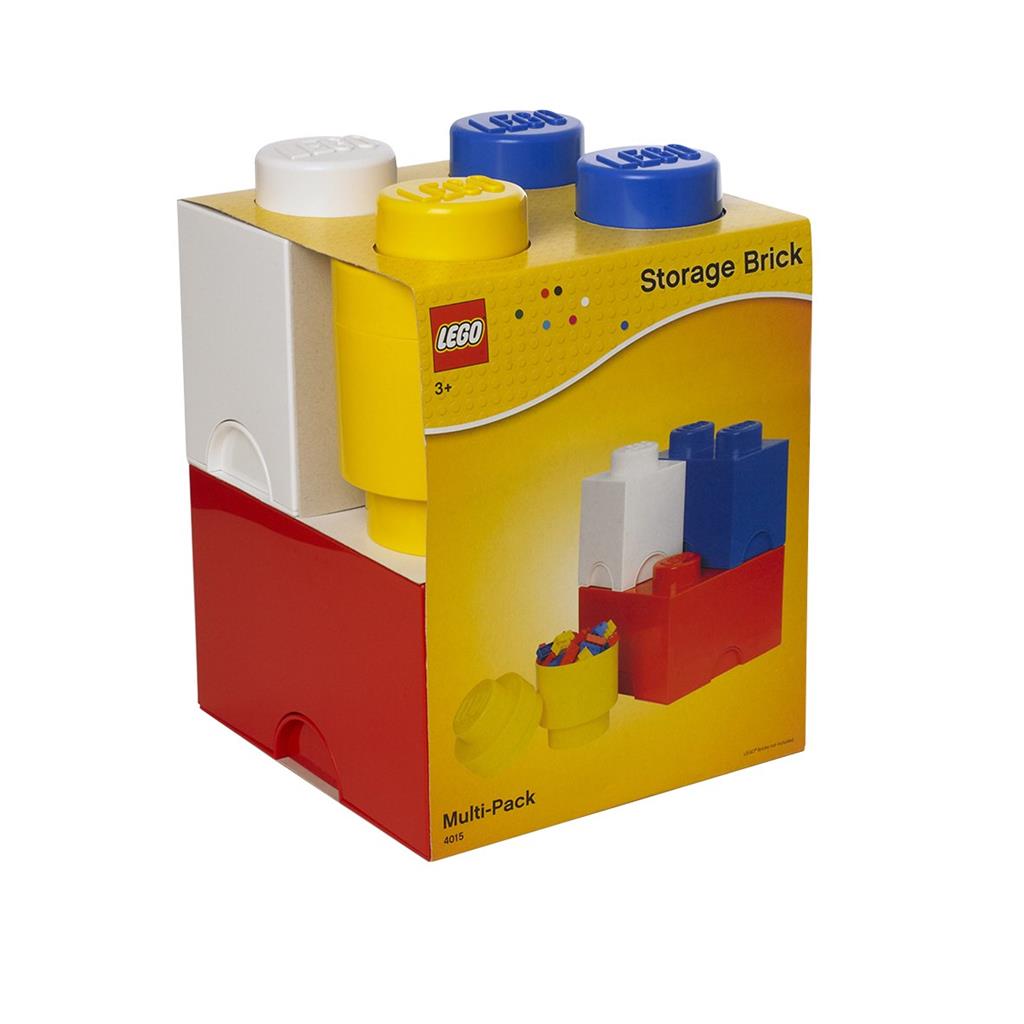 

Lego zestaw pojemników na klocki 4 szt.